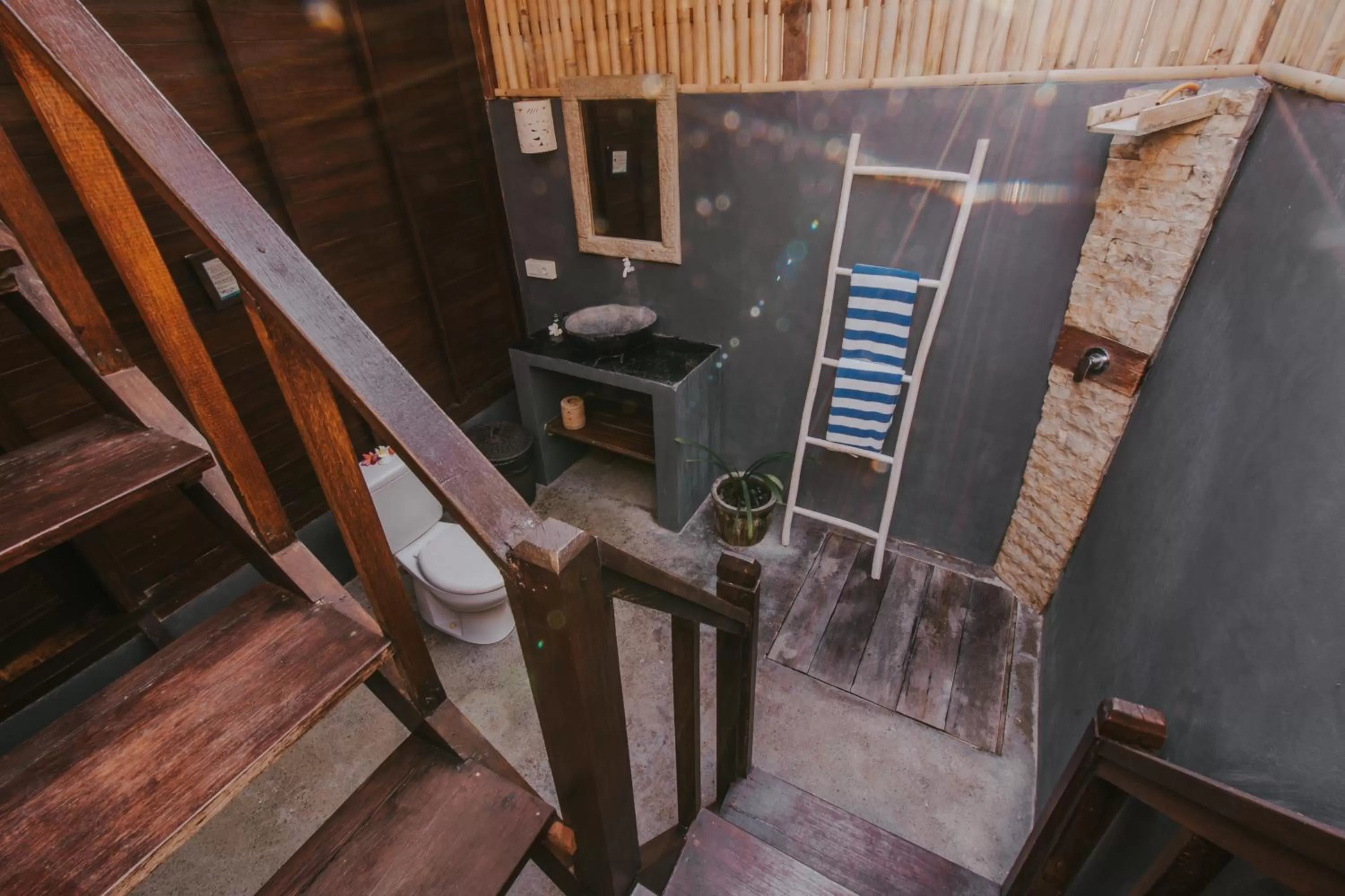 Shower in Dream Beach Huts