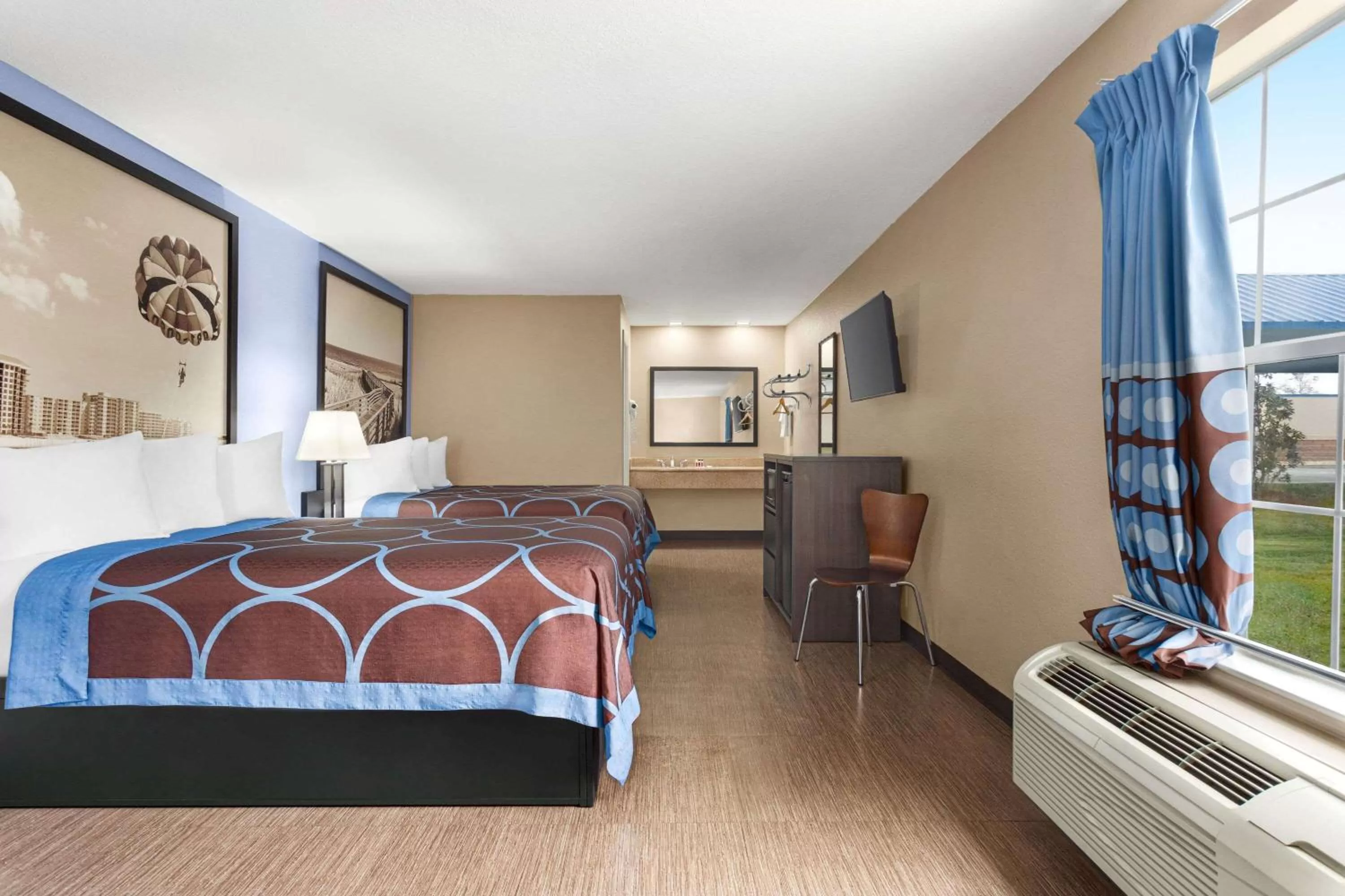 Bed in Super 8 by Wyndham Foley