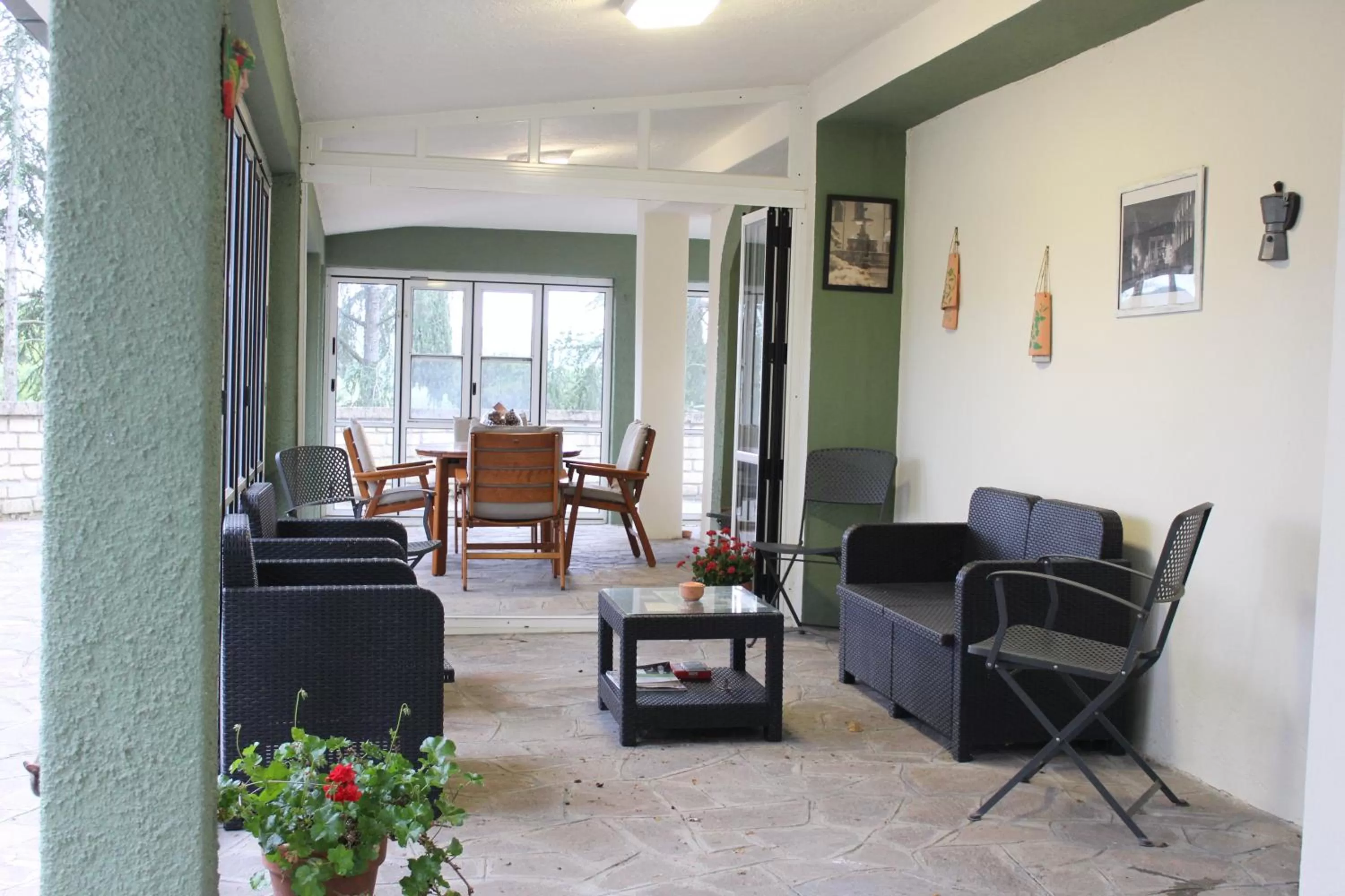 Patio in Bed and Breakfast Romantica Evasione