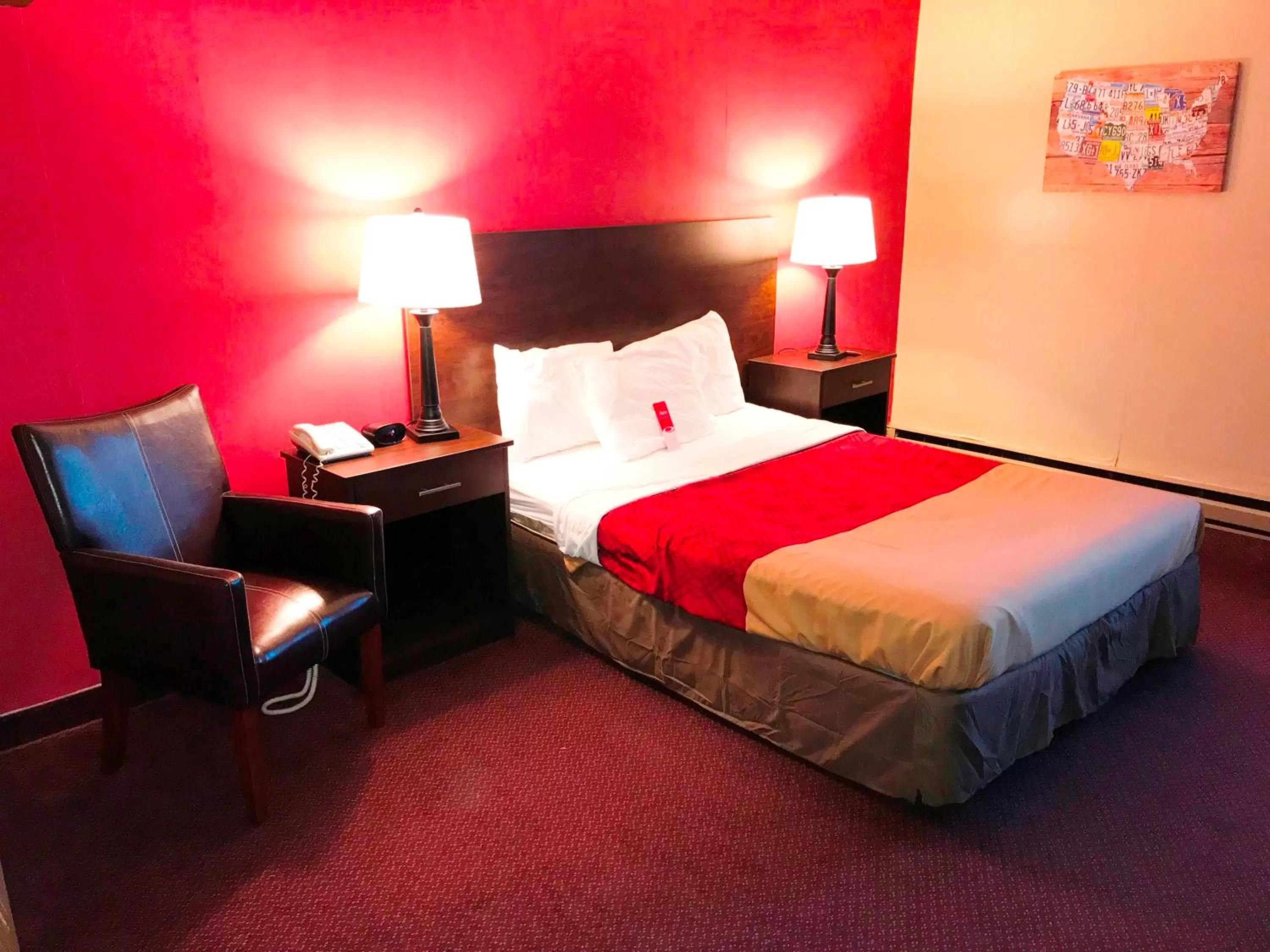 Bed in Adirondack Efficiencies