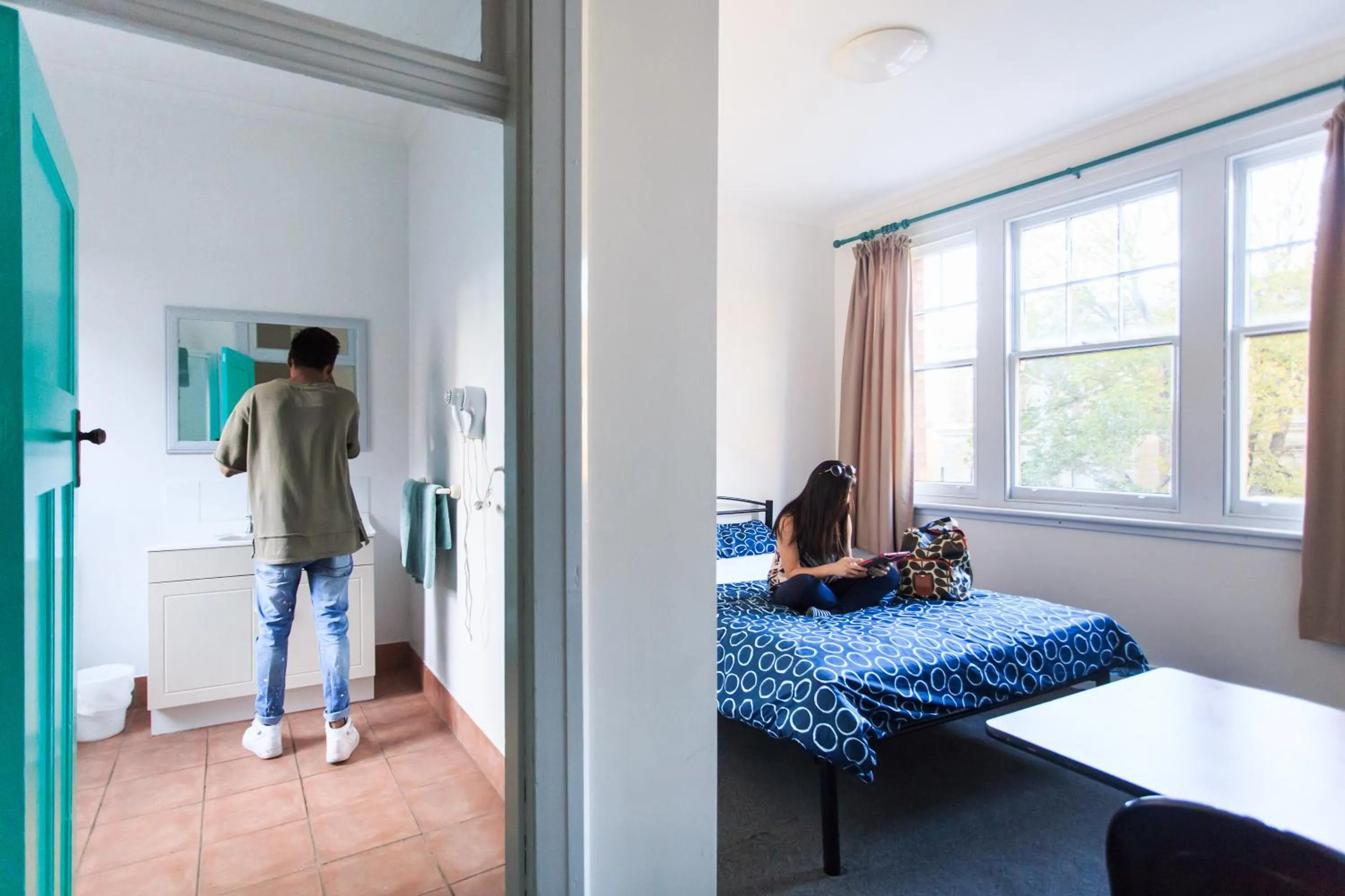 Bedroom, Bed in YHA Hobart Central