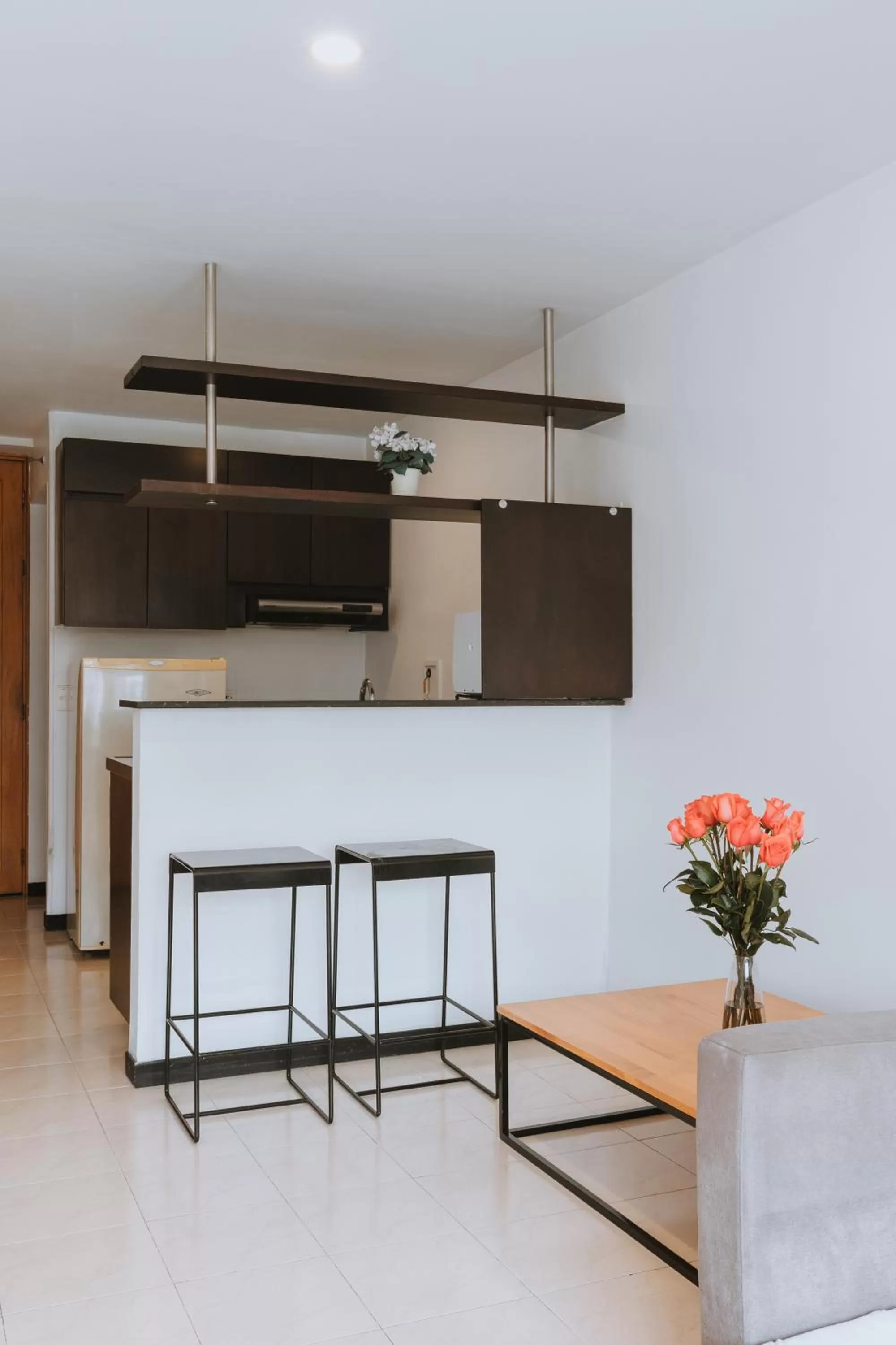 Kitchen or kitchenette in Travelers Orange Suites