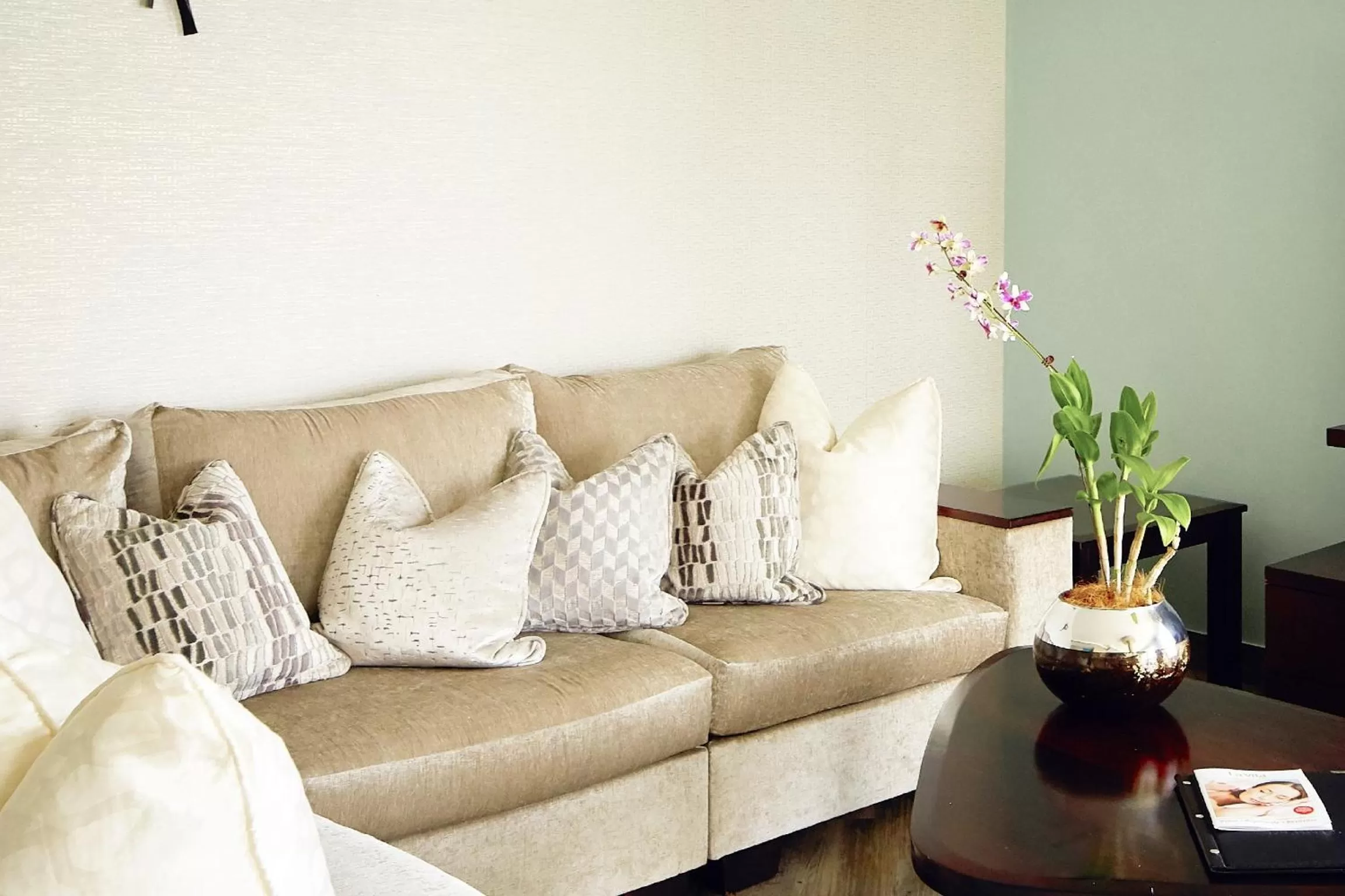 Living room in First Group The Palace All-Suite