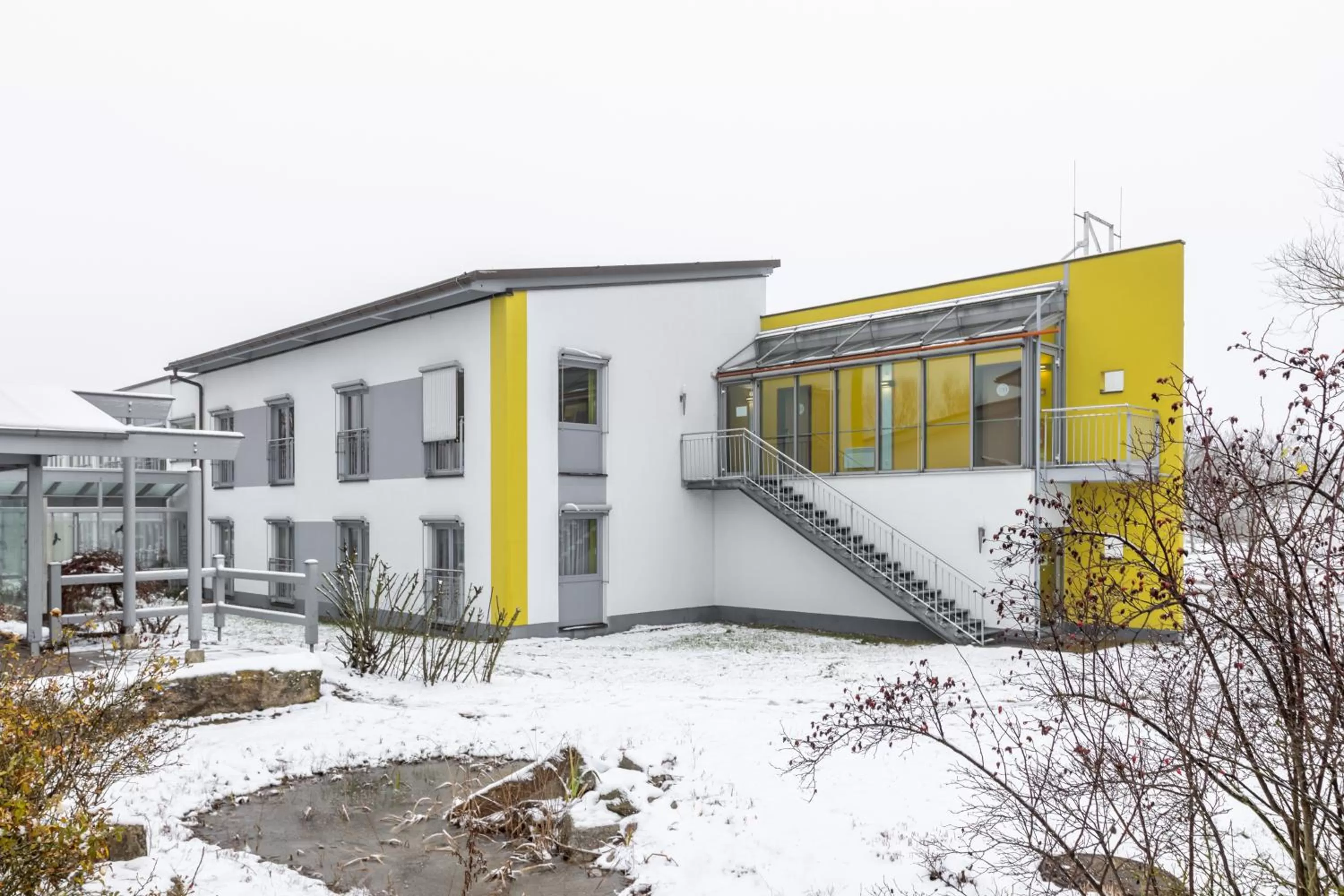 Property building, Winter in Hotel Fränkische Schweiz-Pegnitz