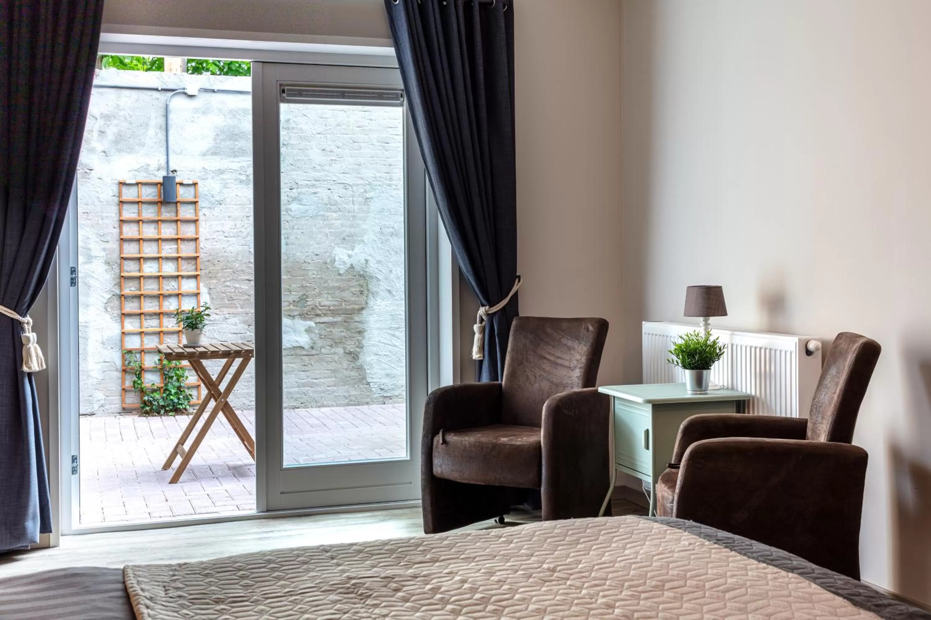 Seating area in Boutique Hotel Herberg Binnen