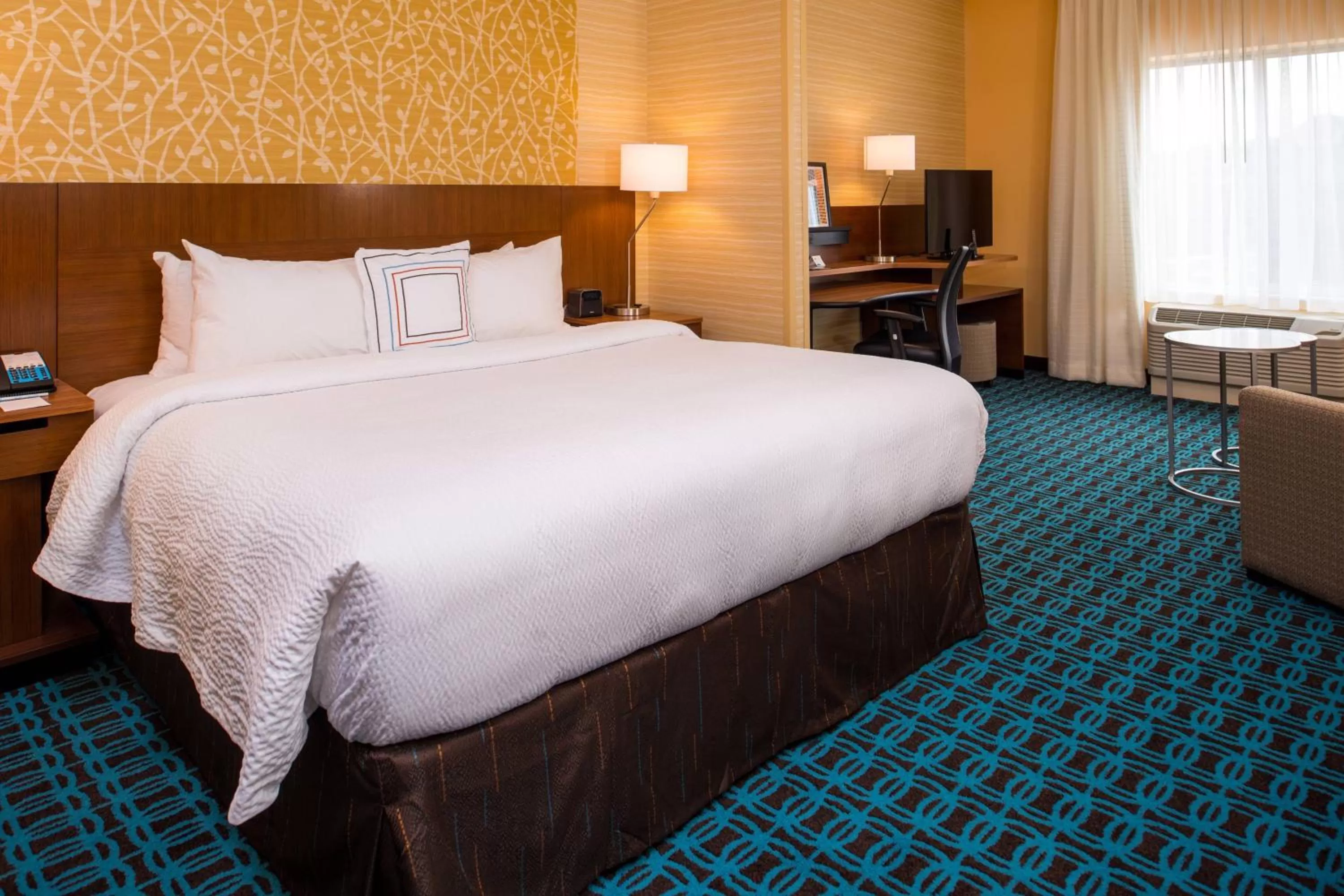 Bedroom, Bed in Fairfield Inn & Suites by Marriott St. Louis Westport