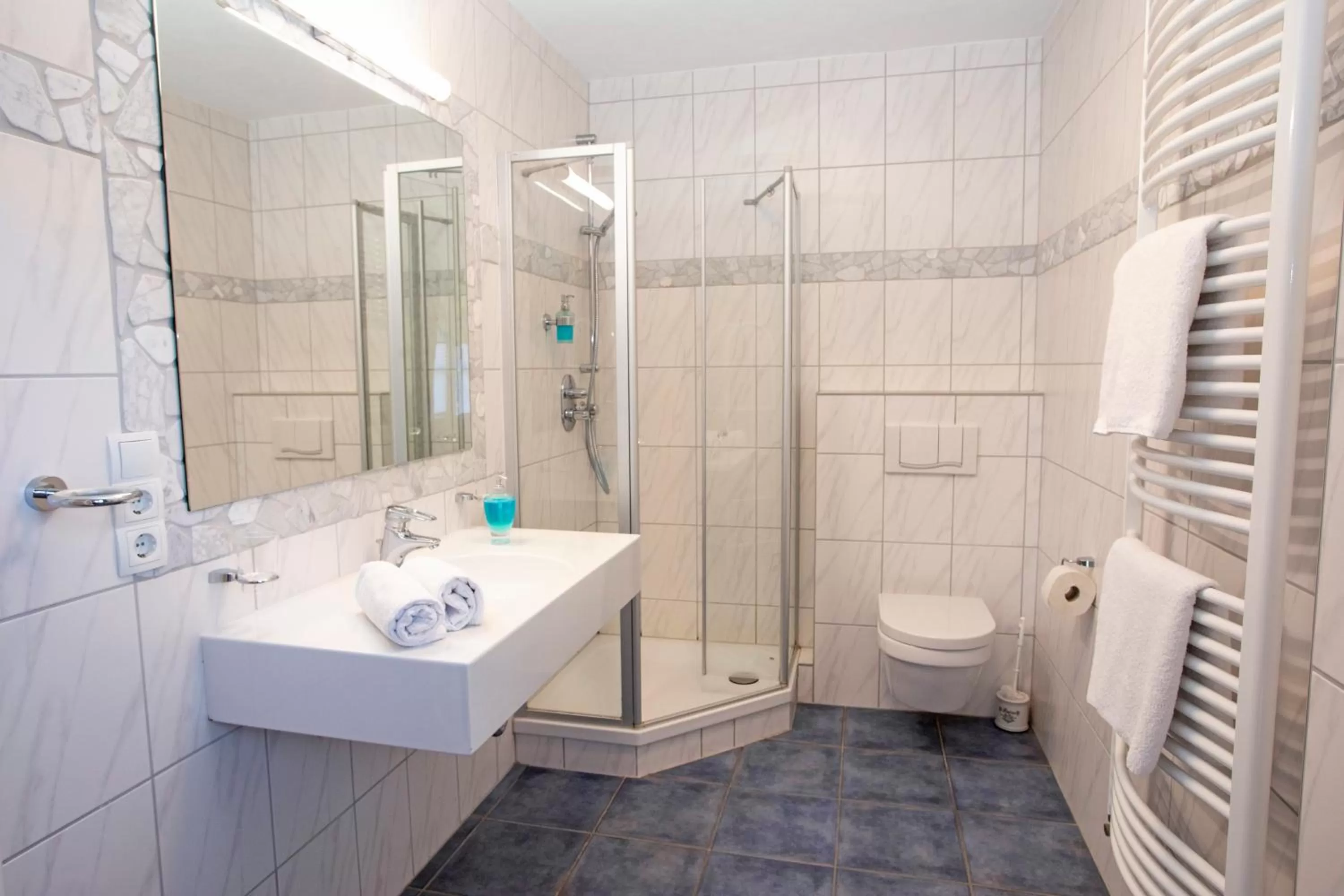 Bathroom in Hotel Forsthaus