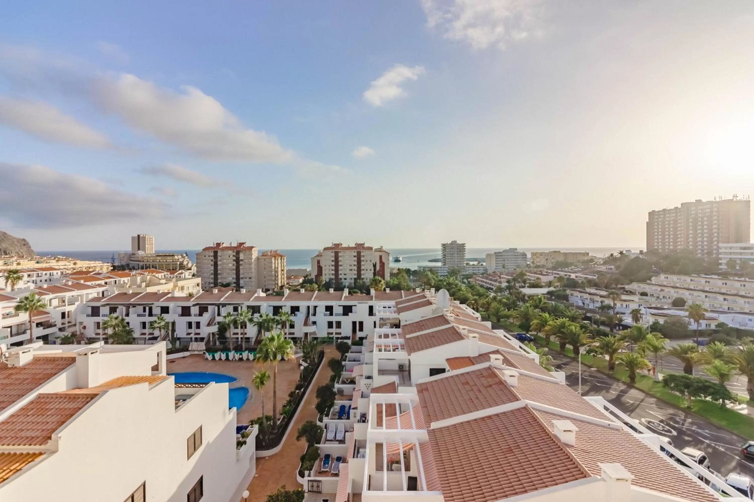 City view in Klayman Olivina Aparthotel