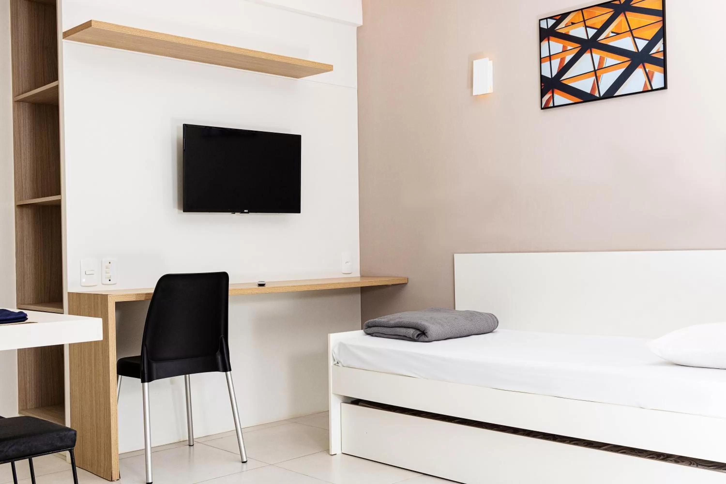 TV and multimedia, Bed in Ilhasul Hotel Residencia