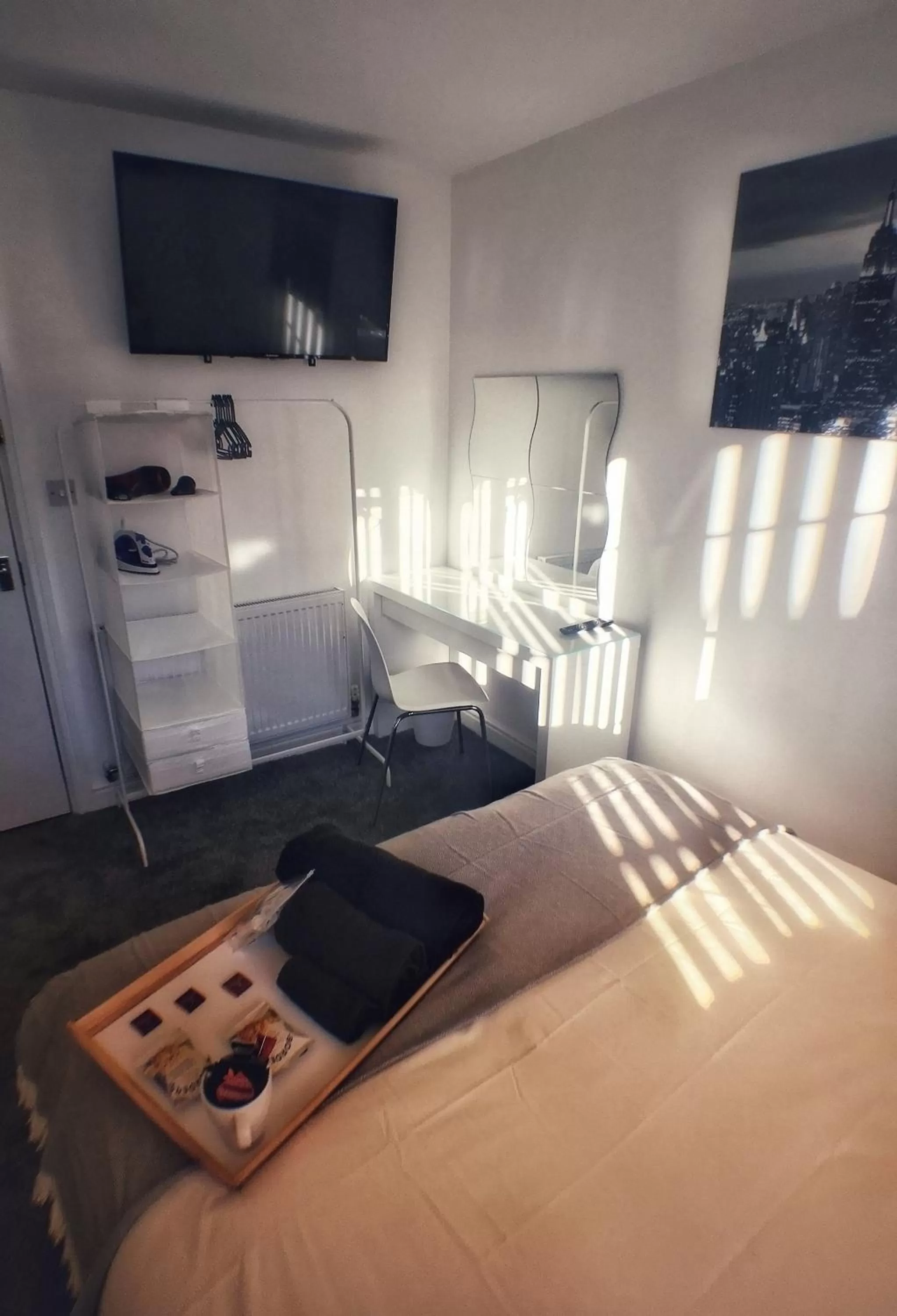 Living room, Bed in Castle Terrace (B3 R2)