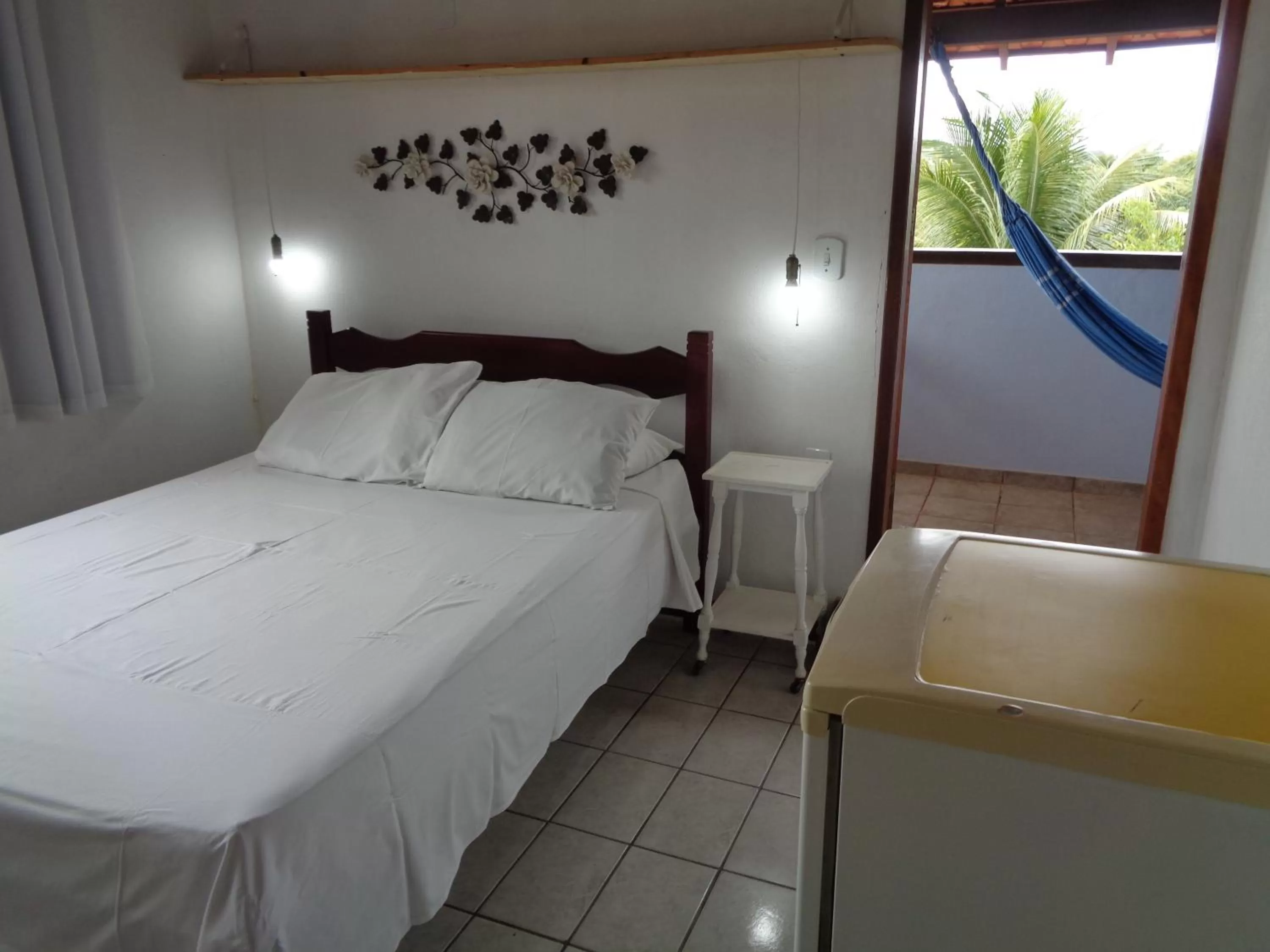 Bed in Pousada Barcarola