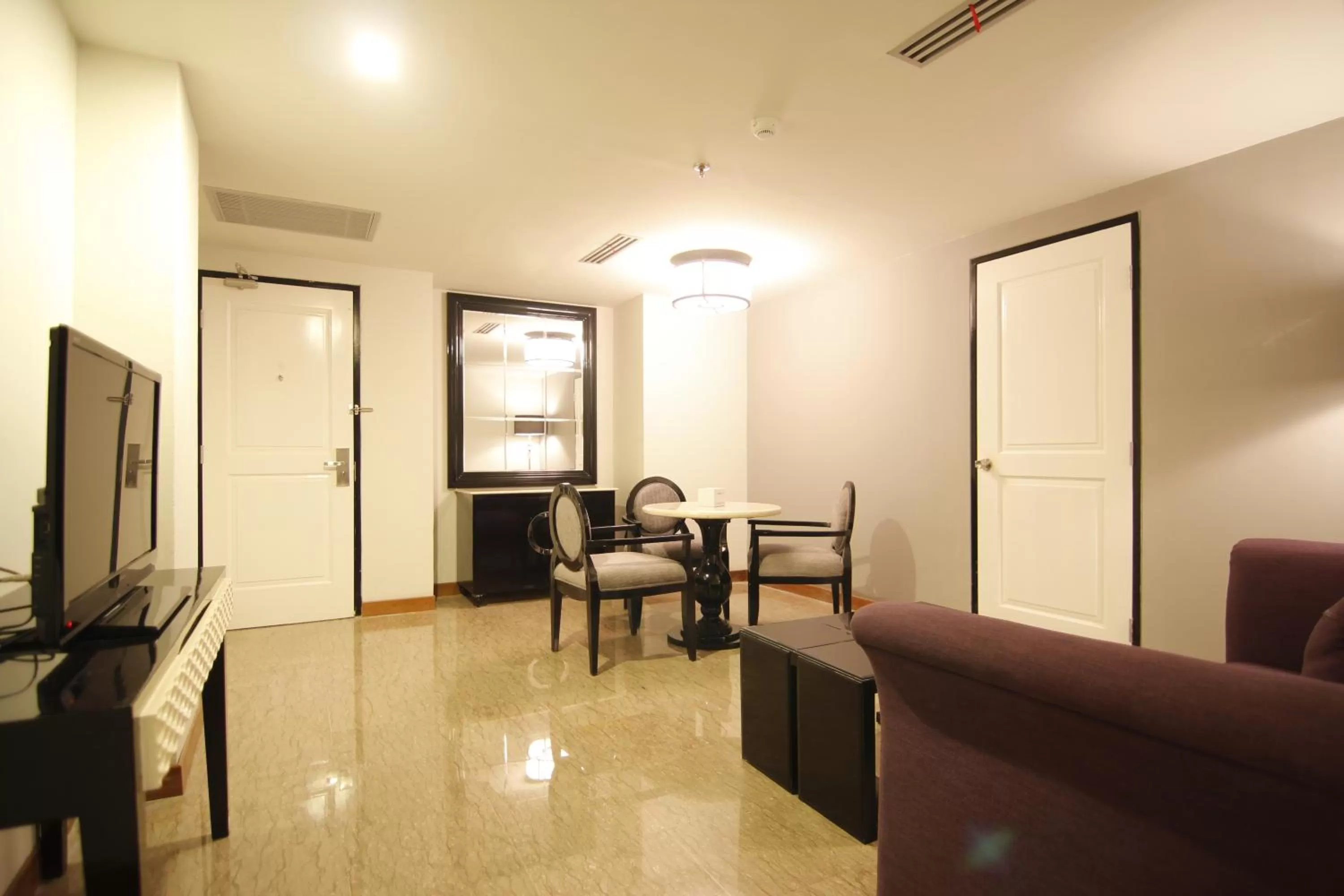 Living room in Hotel Diradja