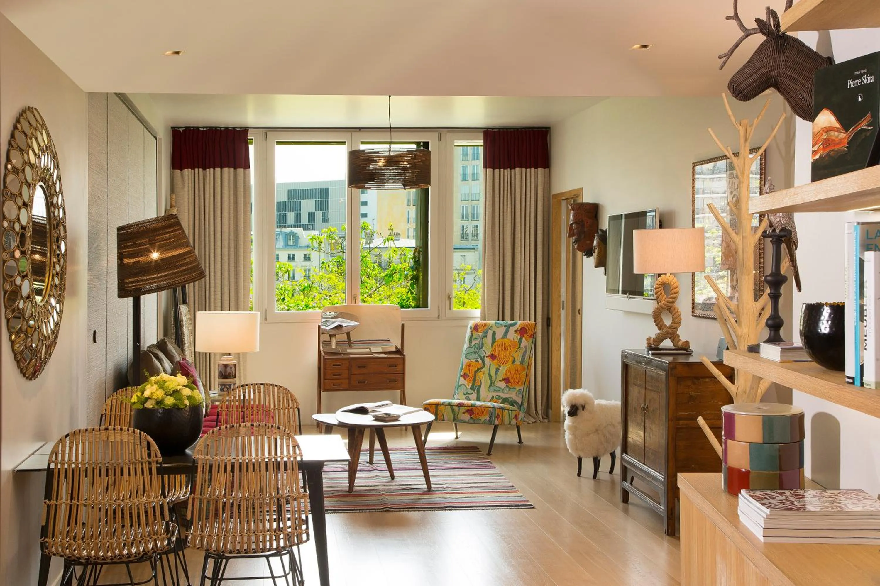 Living room in Goralska Résidences Paris Bastille