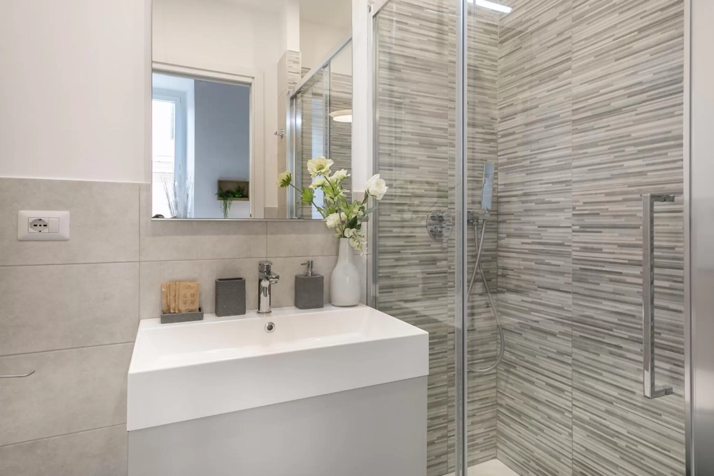 Bathroom in White Ostilia B&B