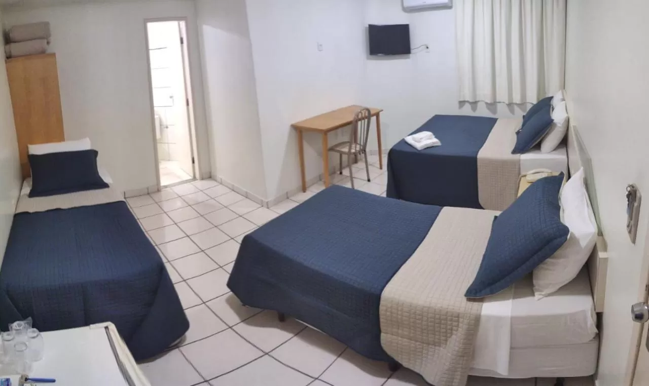 Bed in Rametta Hotel