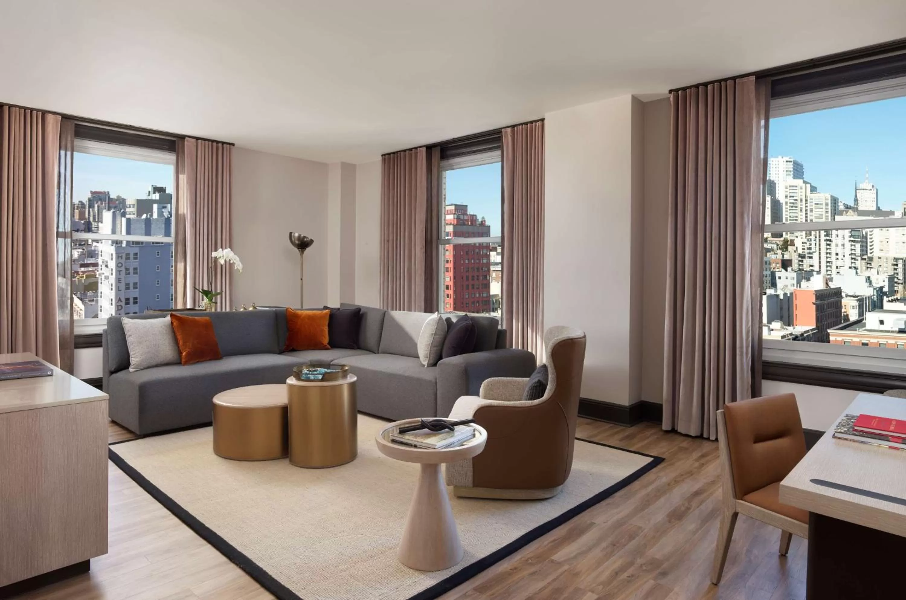 One-Bedroom King Suite - Non-Smoking in The Clift Royal Sonesta San Francisco