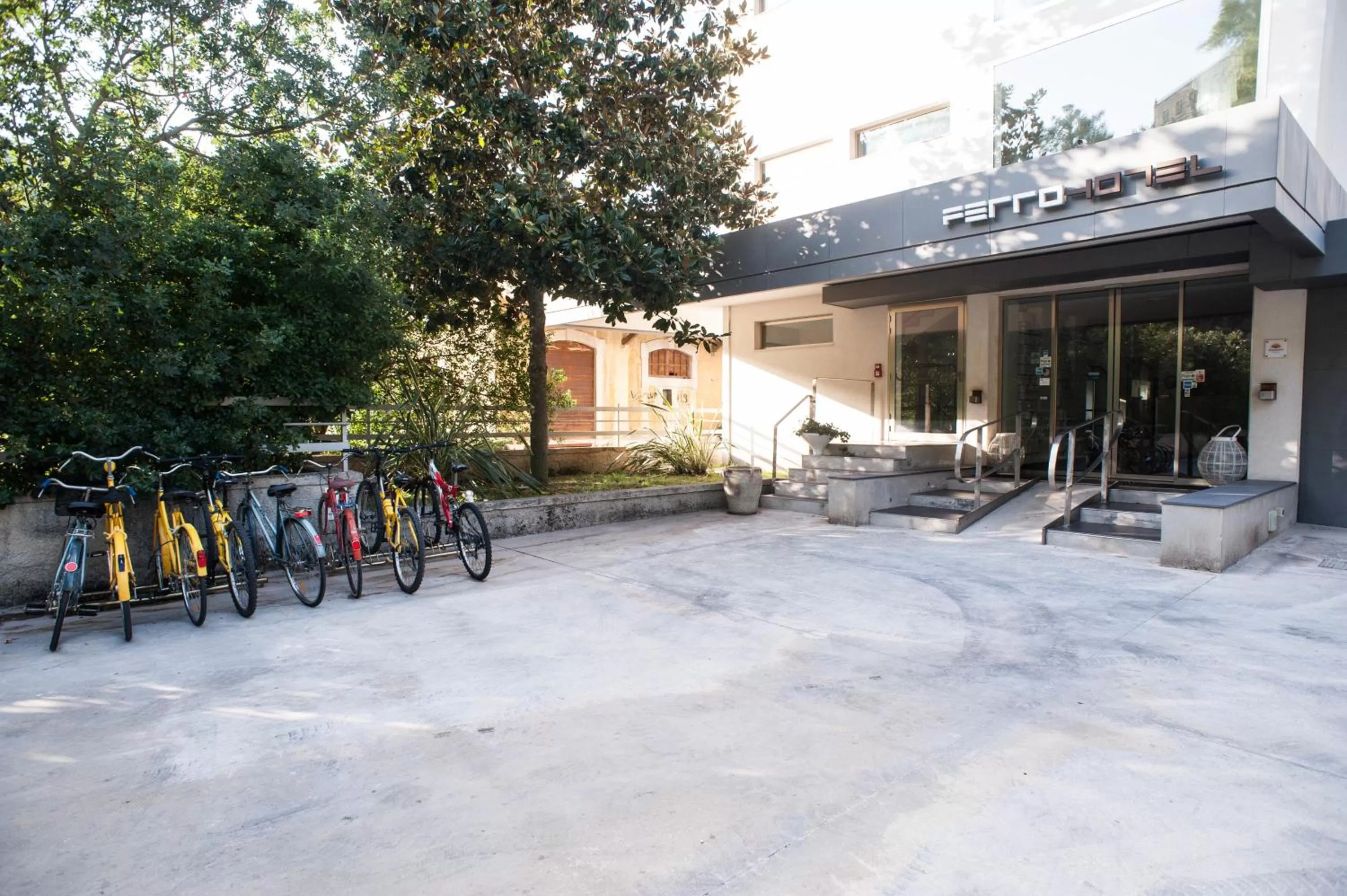 Facade/entrance in FerroHotel