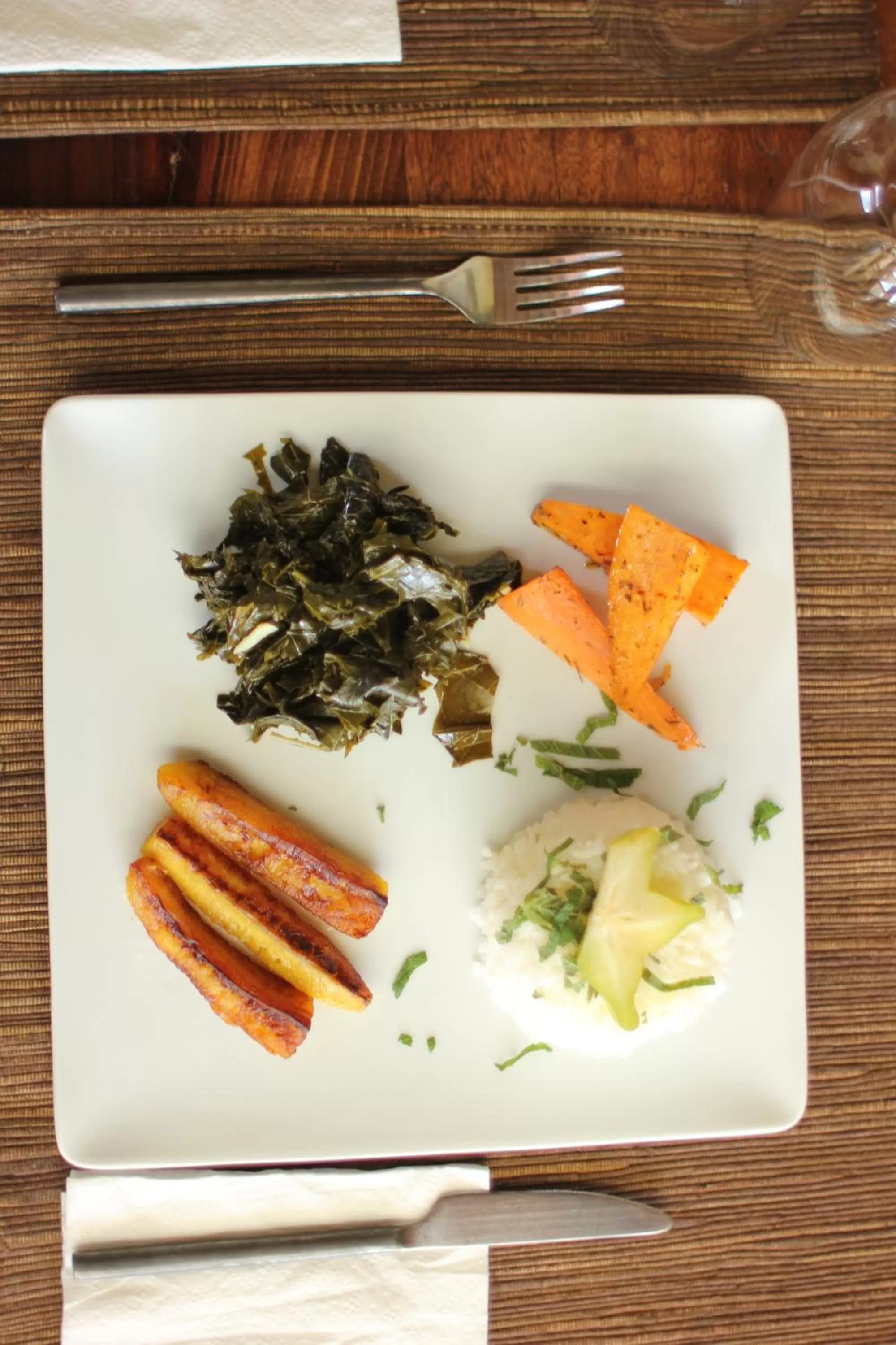 Food close-up in Sattva Land