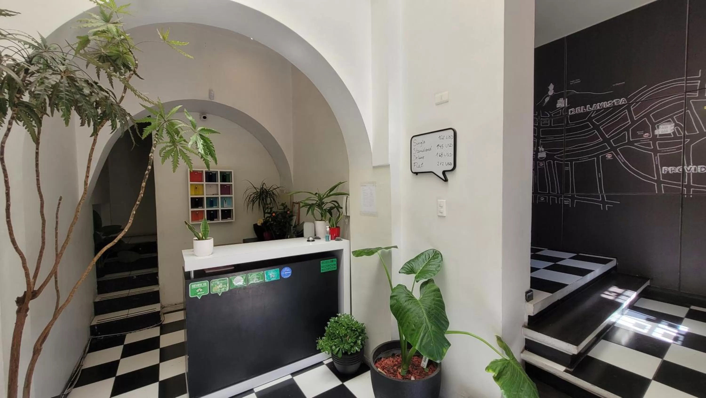 Lobby or reception in Hotel CasaDeTodos