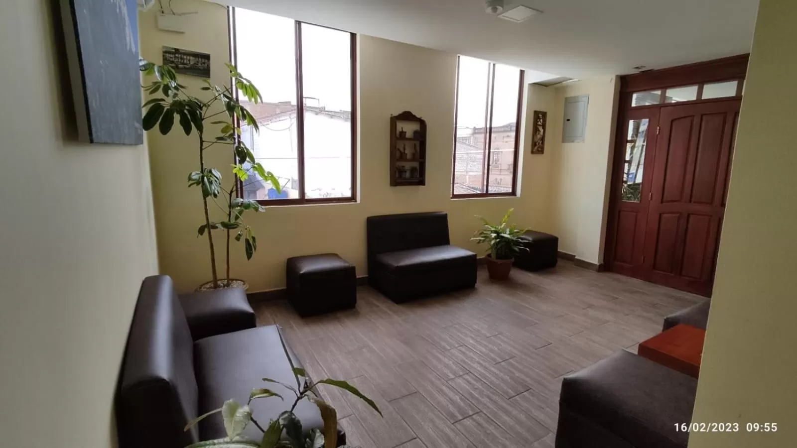 Communal lounge/ TV room, Lobby/Reception in Apart Cayambe