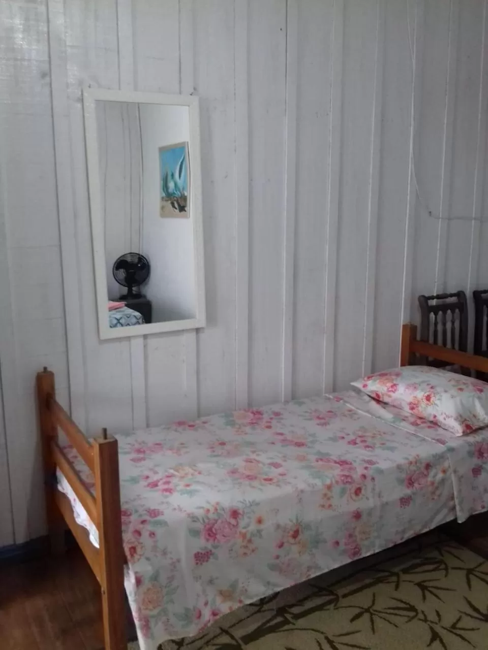 Bed in Pousada Vida Simples