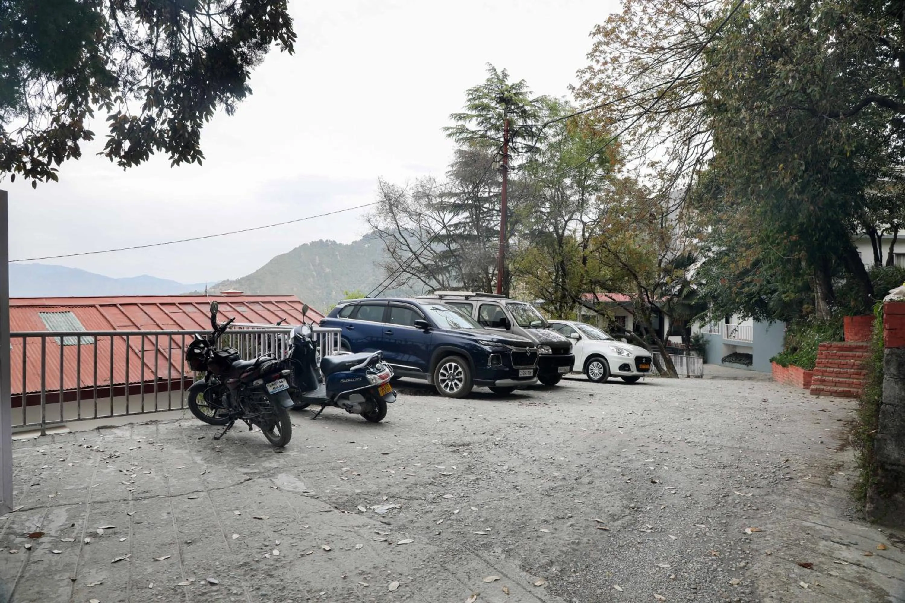 Parking in The Mountain Quail