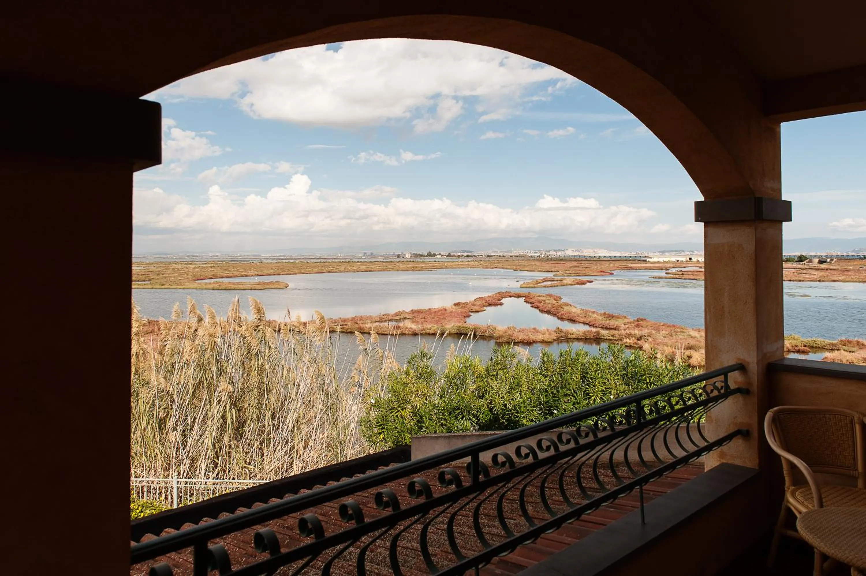 Patio in Hotel Santa Gilla
