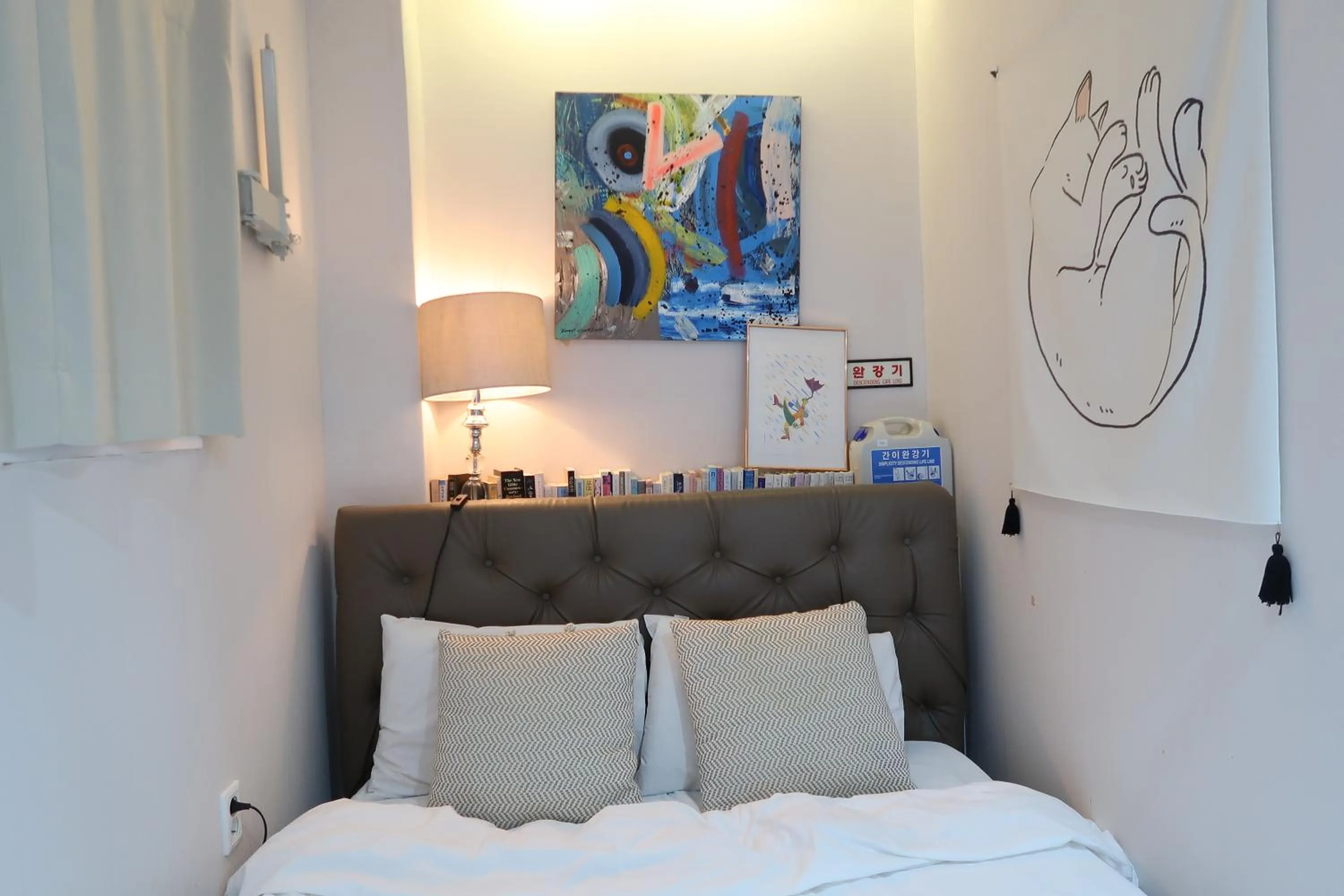 Bed in Andong Poong-gyung HOSTEL n LIBRARY