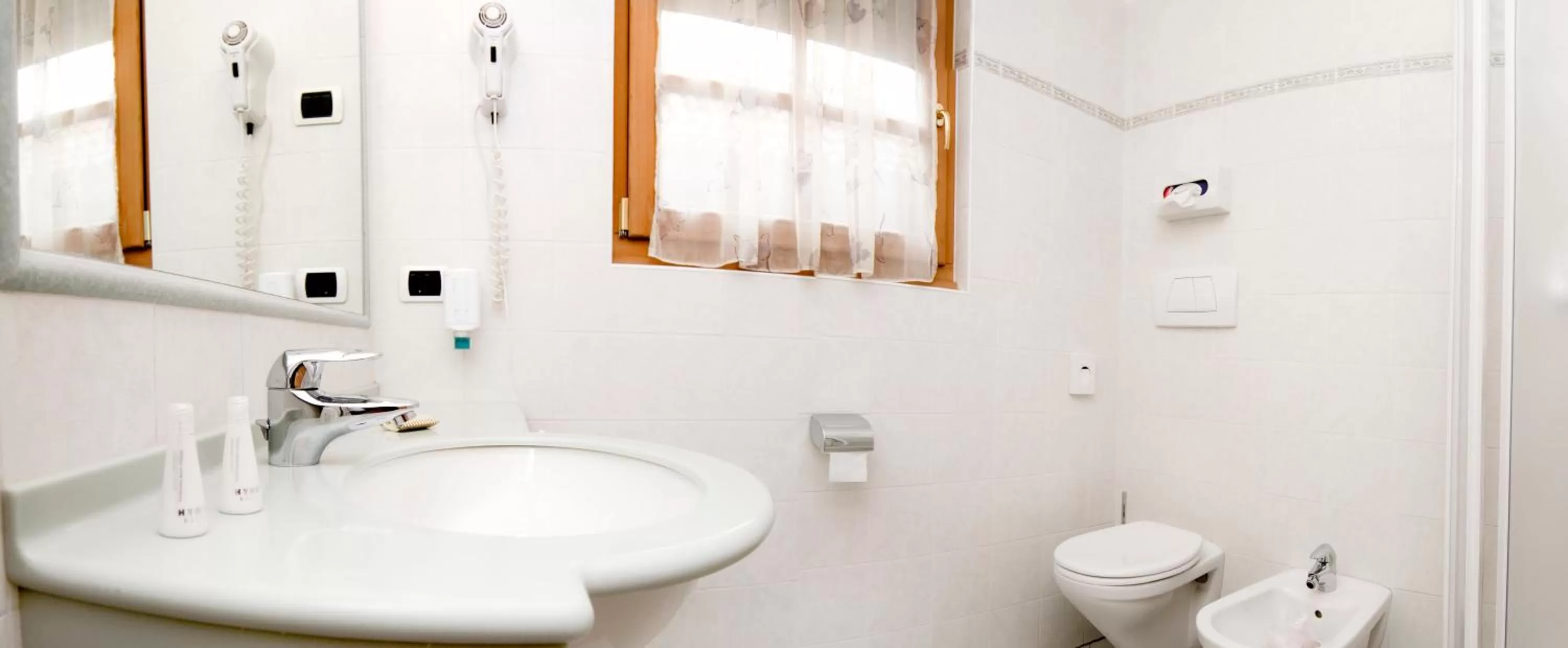 Shower in Hotel Ristorante Lewald