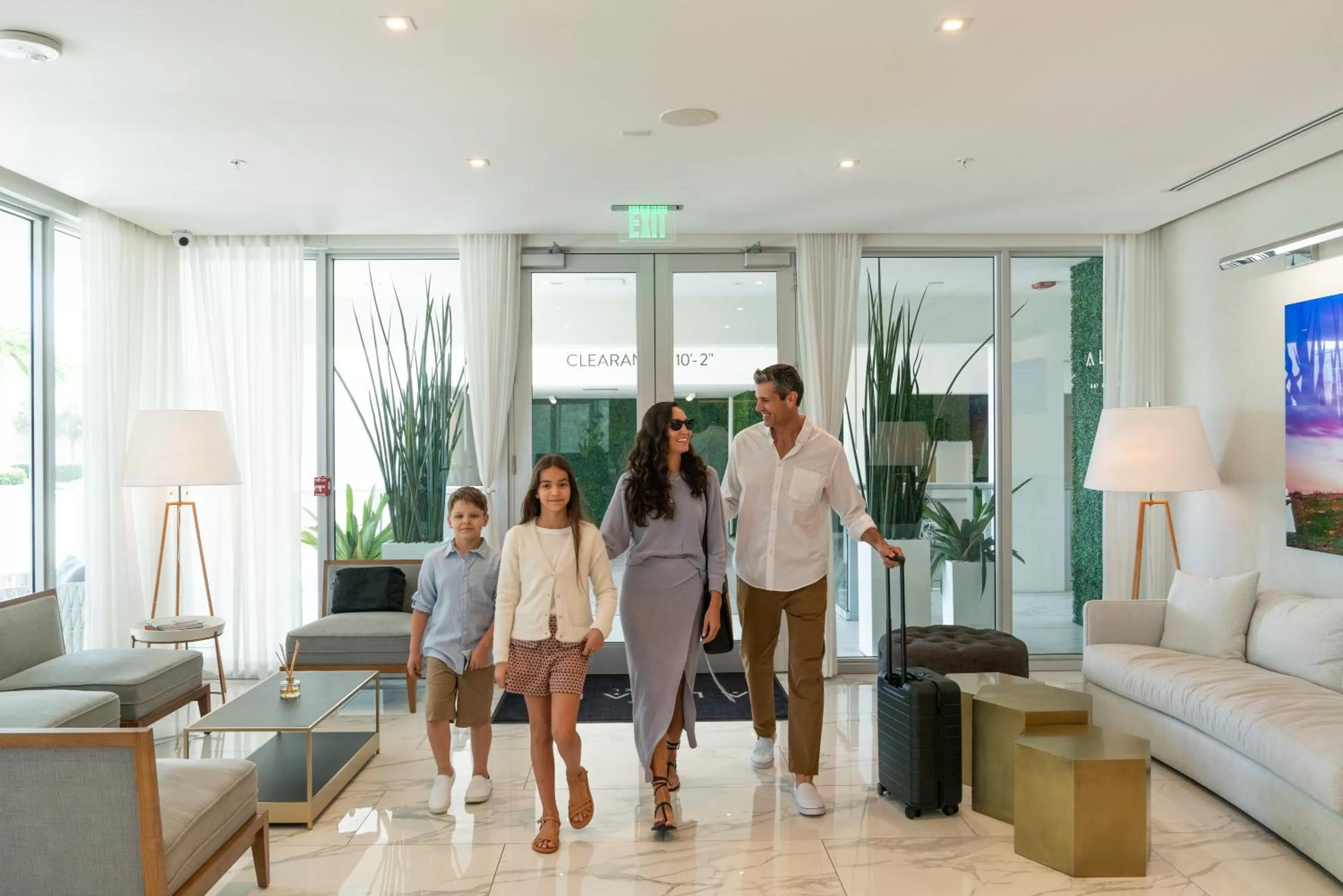 Lobby or reception in The Altair Bay Harbor Hotel