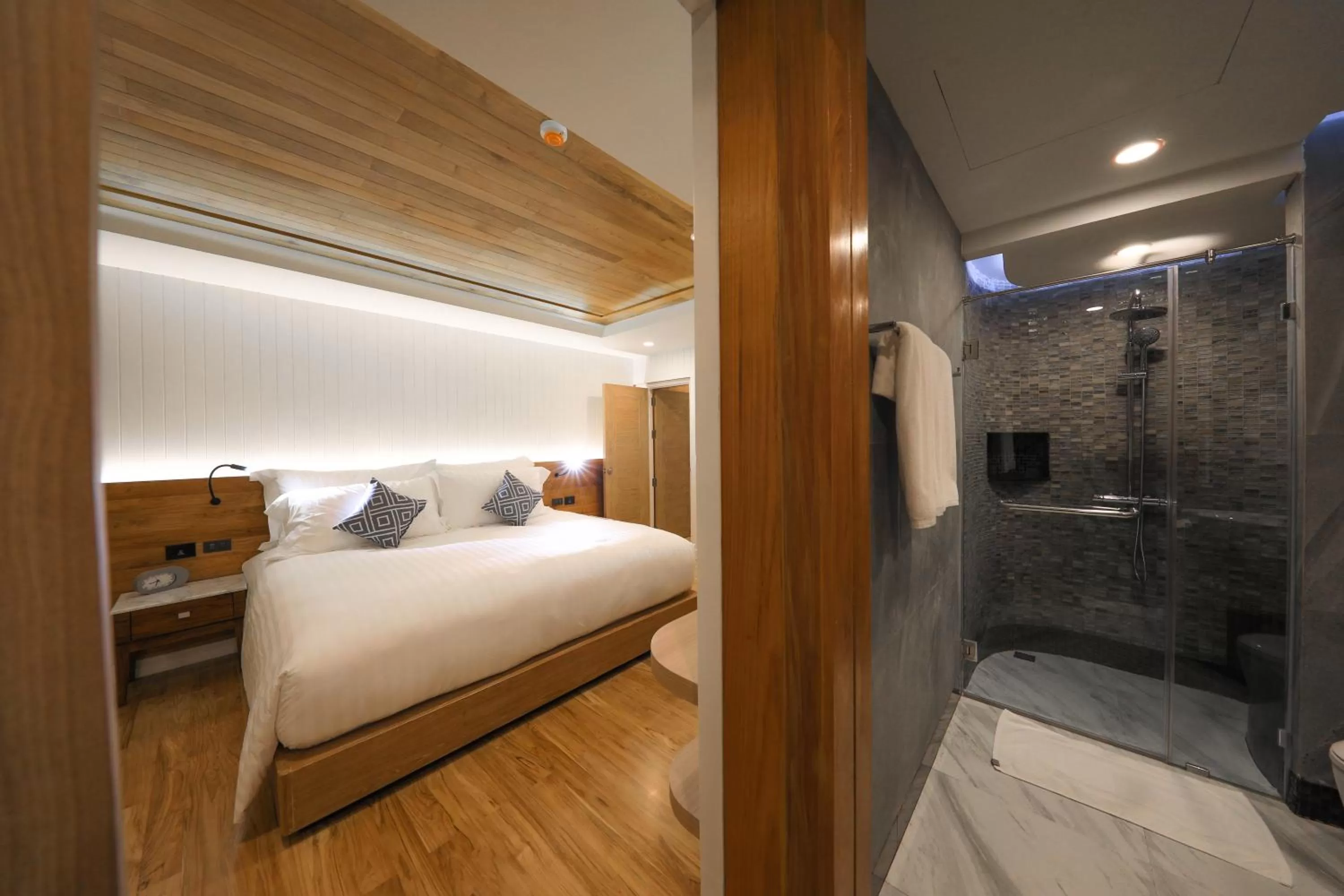 Bed in Kundala Beach Resort Hua Hin