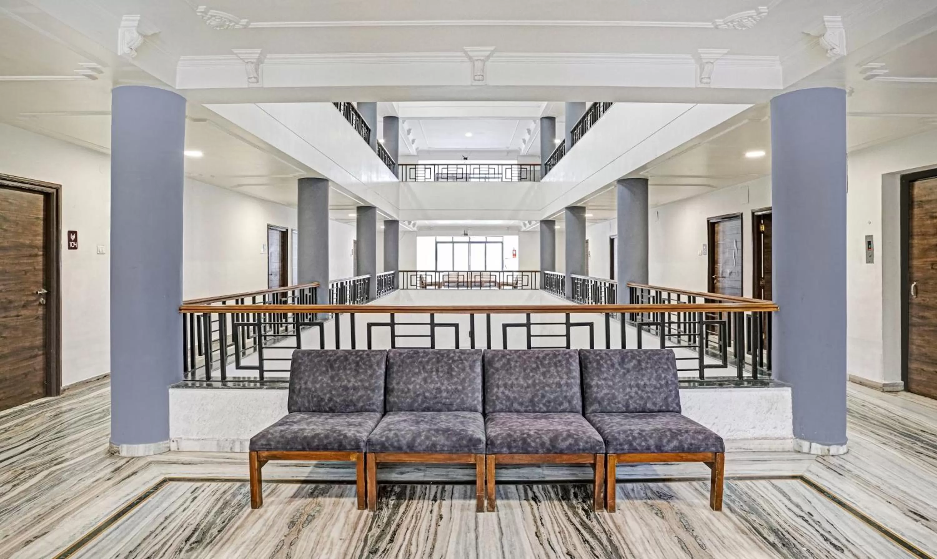 Seating area in Treebo Varsha Palace