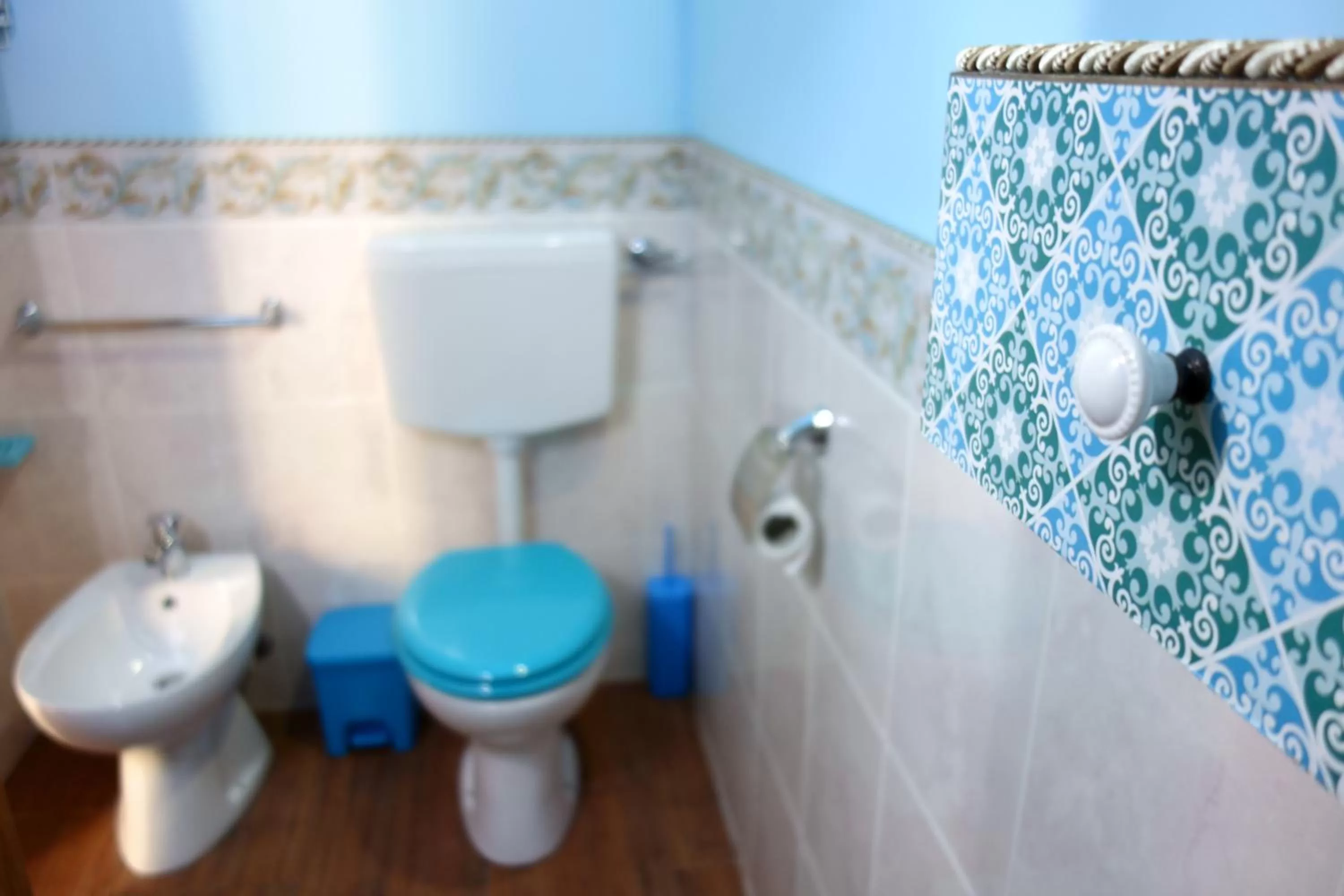 Toilet in Vittorio Emanuele Rooms di Prinzi