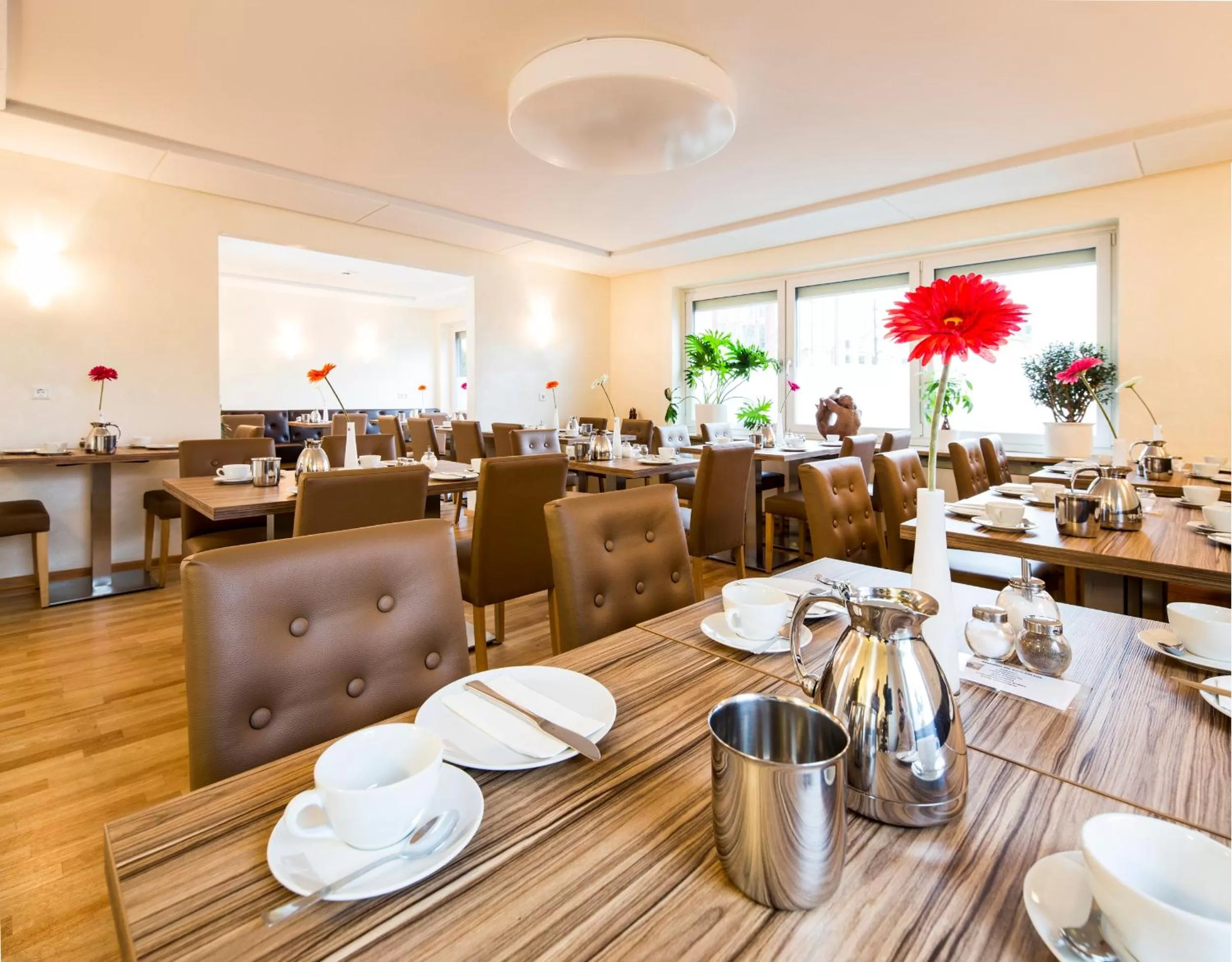 Restaurant/places to eat in Nürnberger Trichter Family-Business Hotel Garni