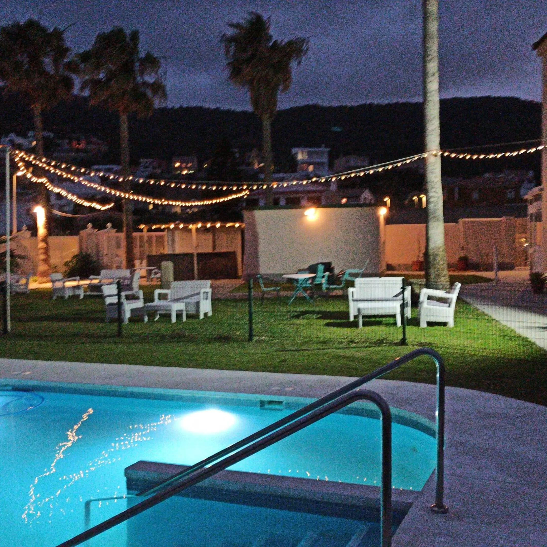 Swimming Pool in Punta Carnero Hostal singular