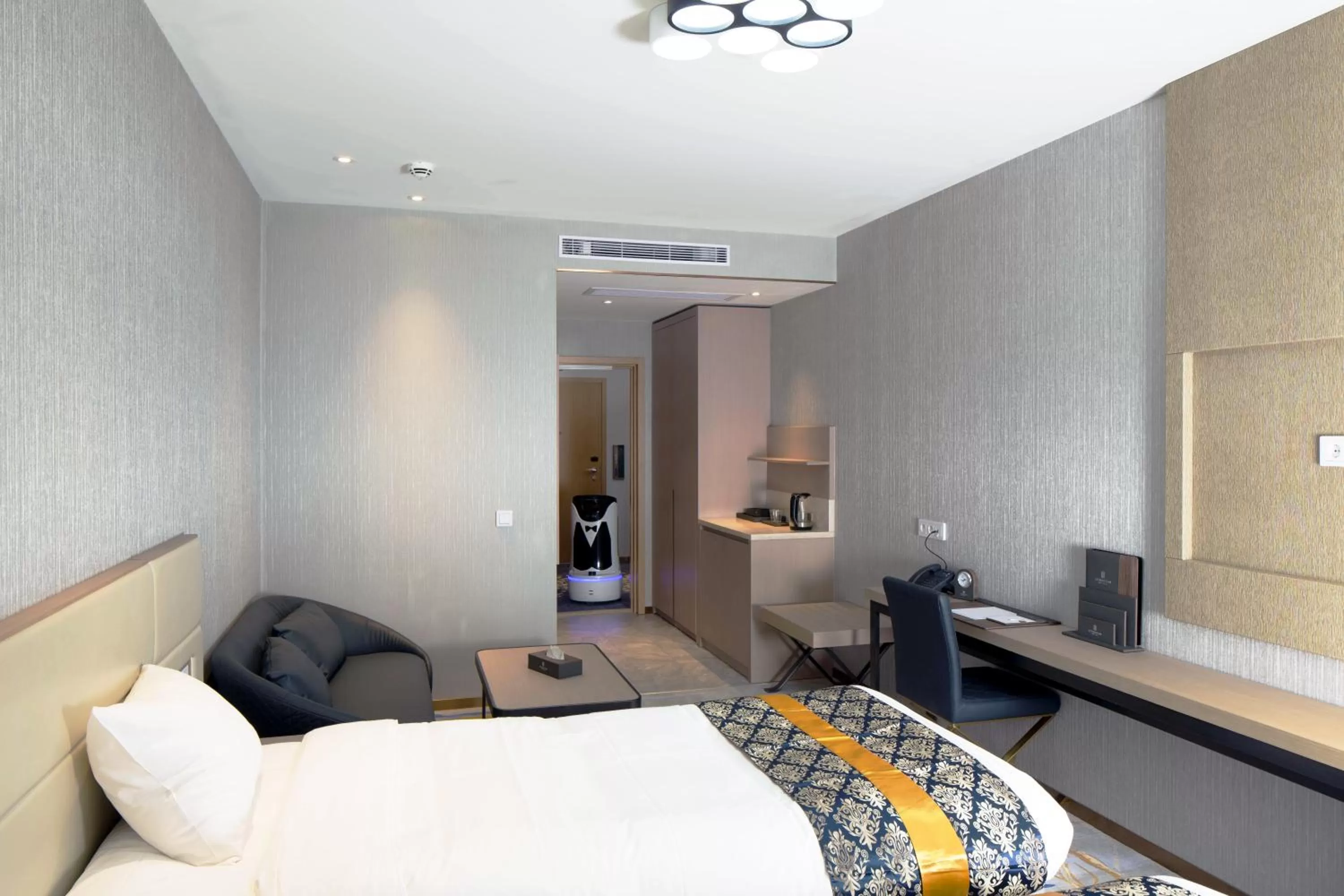 Bed in Livington Hotel