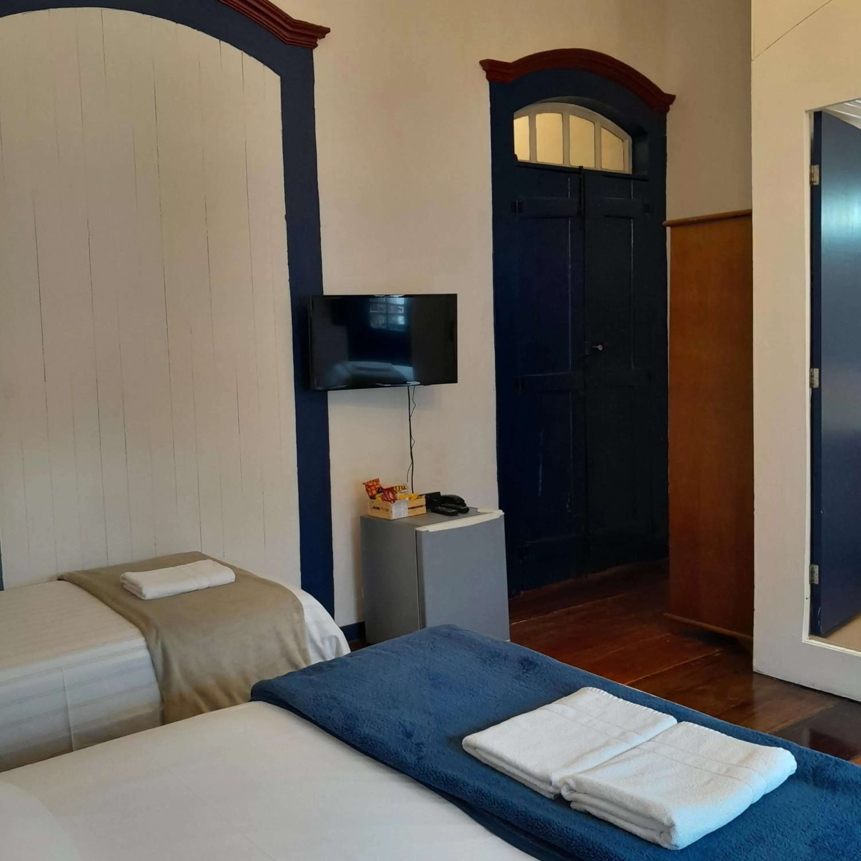 Bed in Hotel Barroco Mineiro