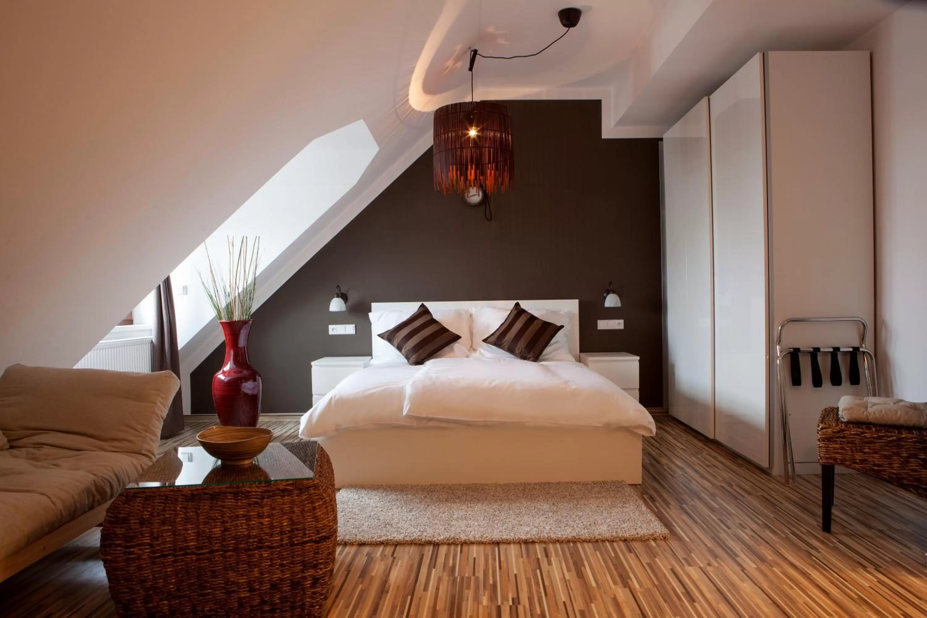 Bedroom, Bed in Hotel Koruna