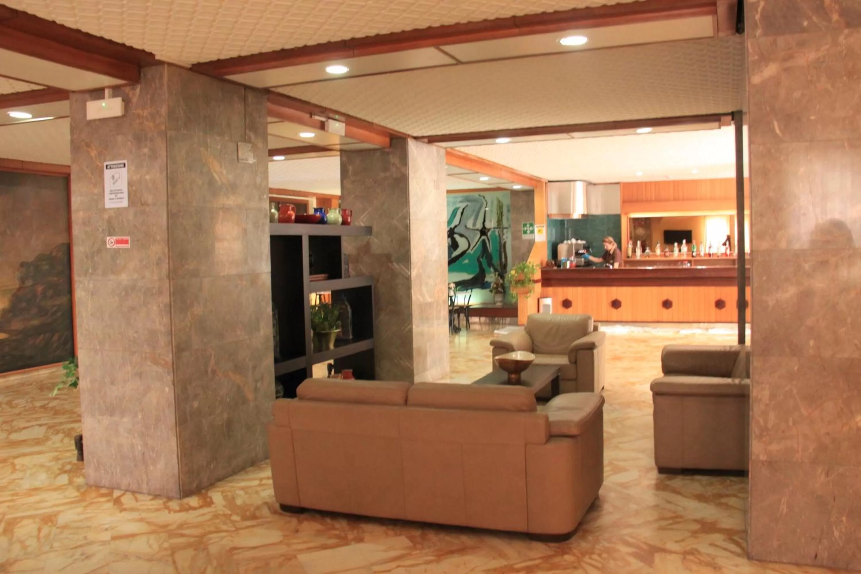 Lobby or reception in Hotel Plaza