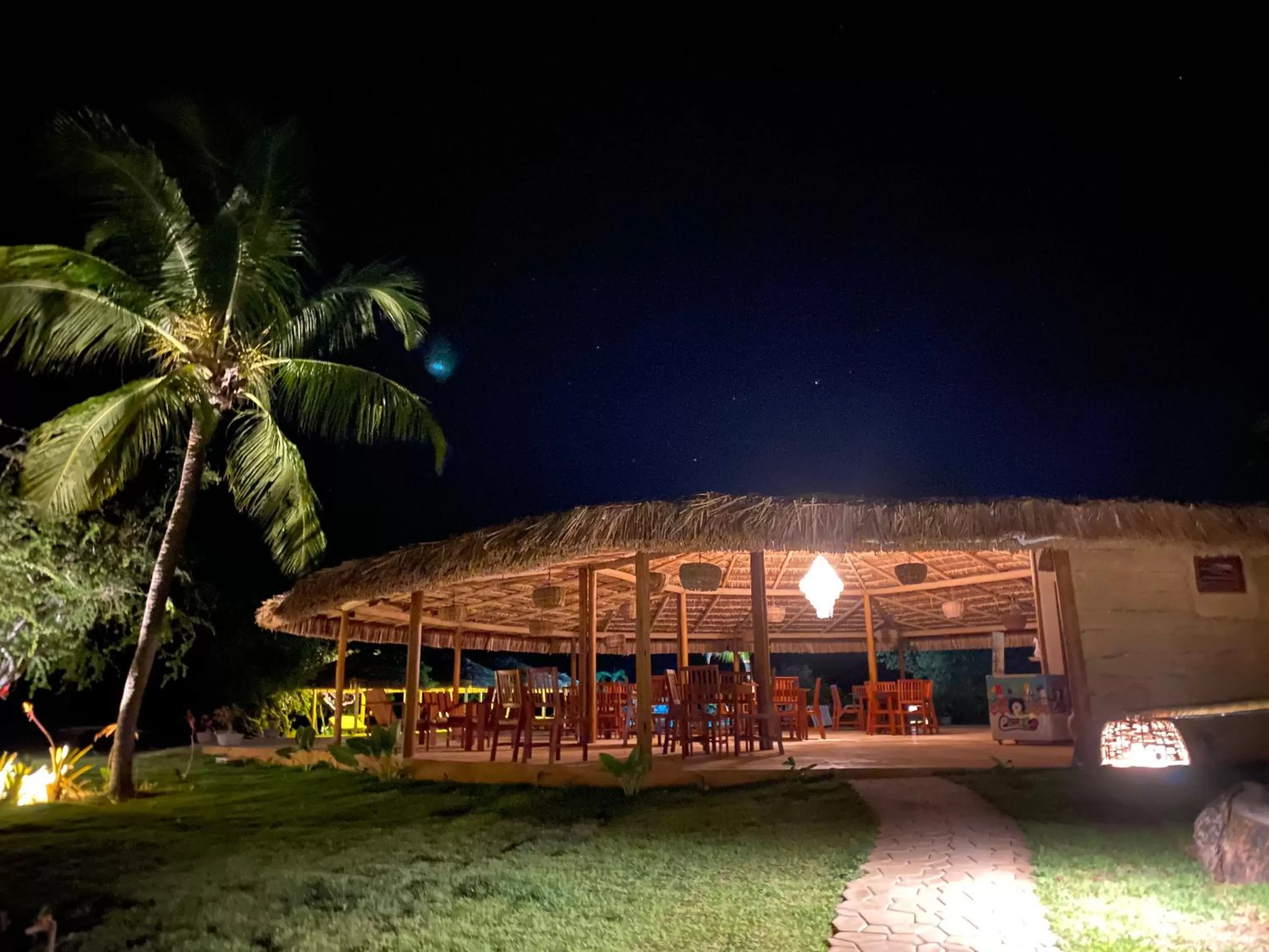 Restaurant/places to eat, Property Building in Kauli Seadi Beach Hotel