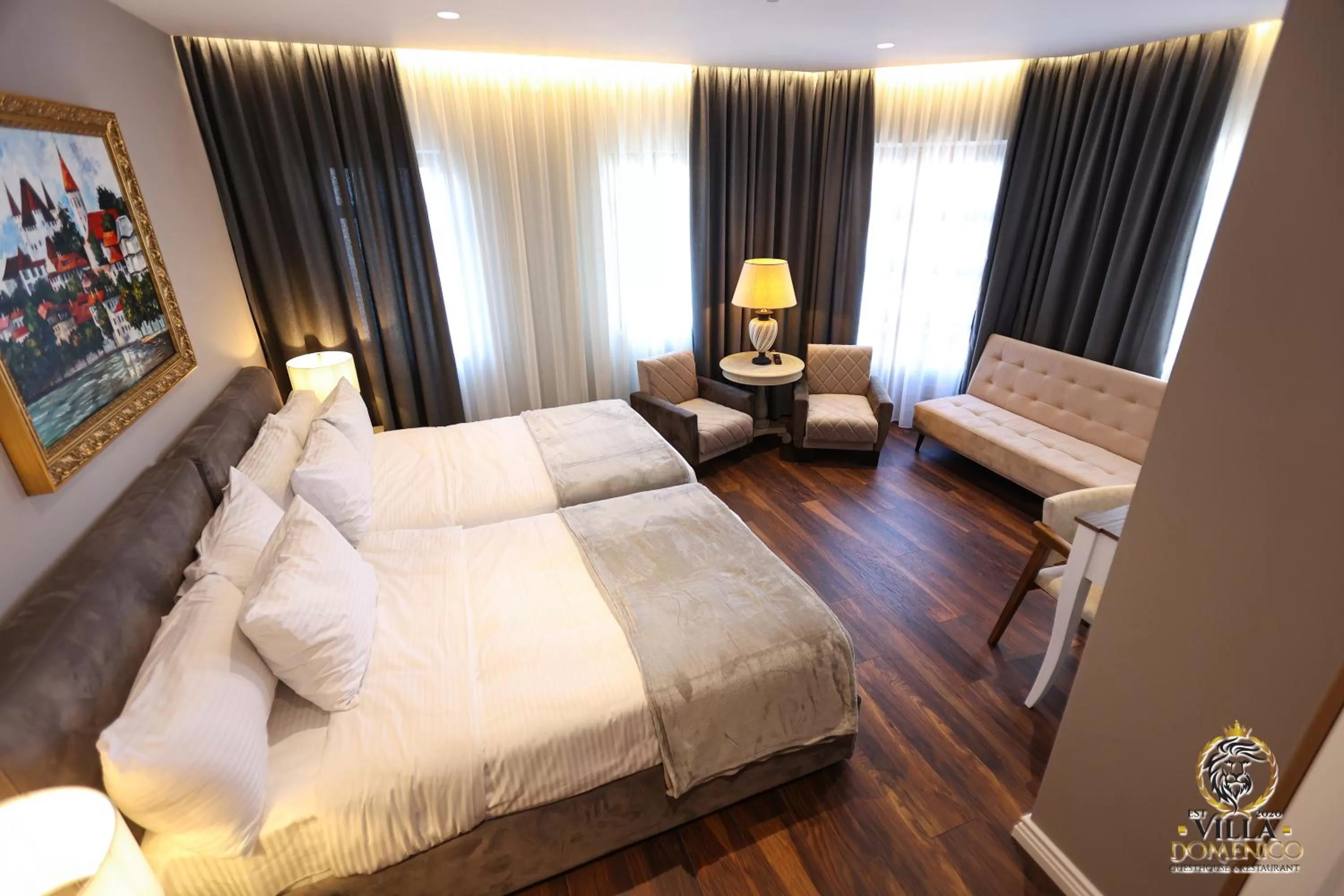 Bed in Villa Domenico Korce