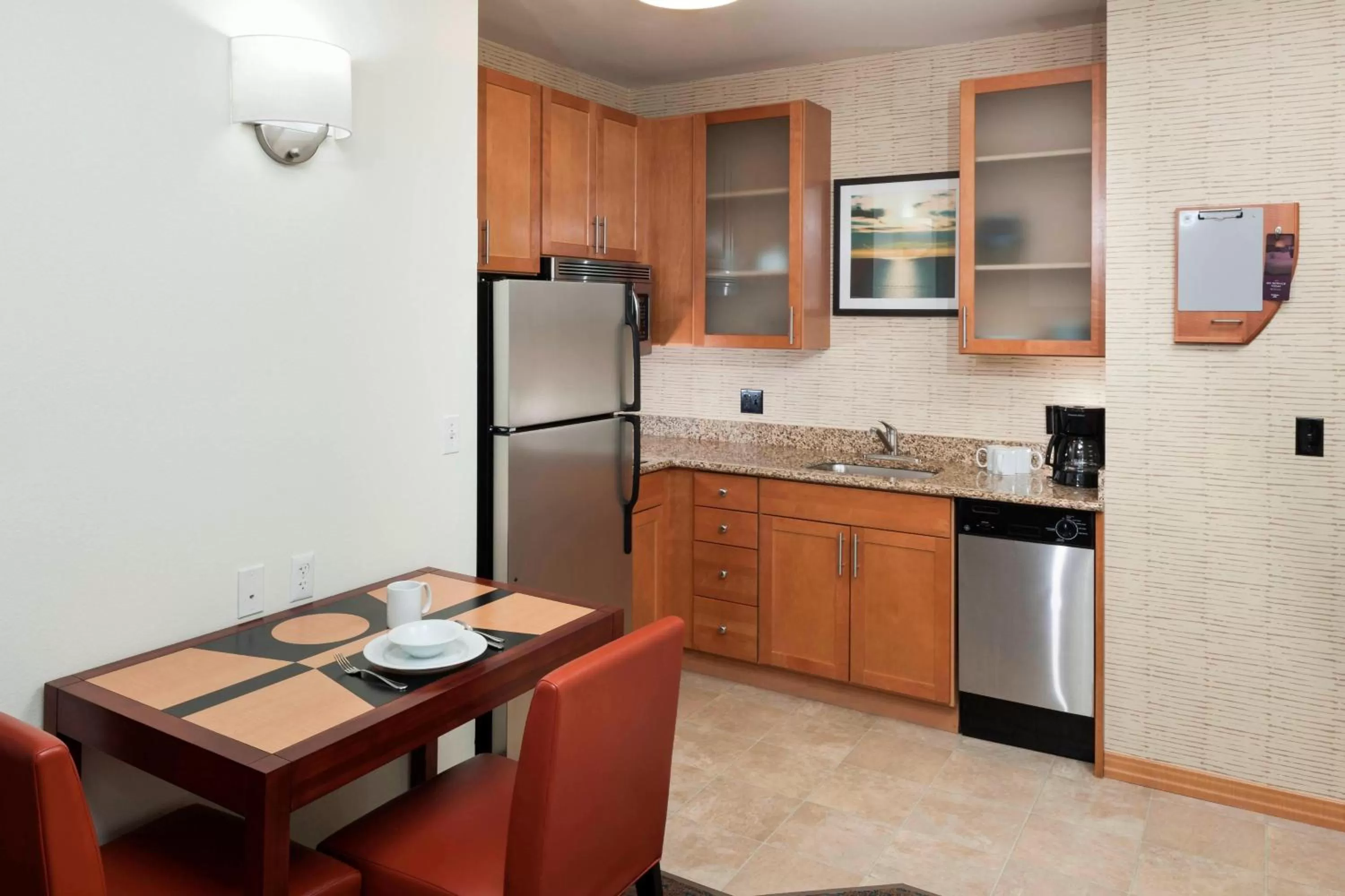 Kitchen or kitchenette in Residence Inn by Marriott Chicago Lake Forest/Mettawa