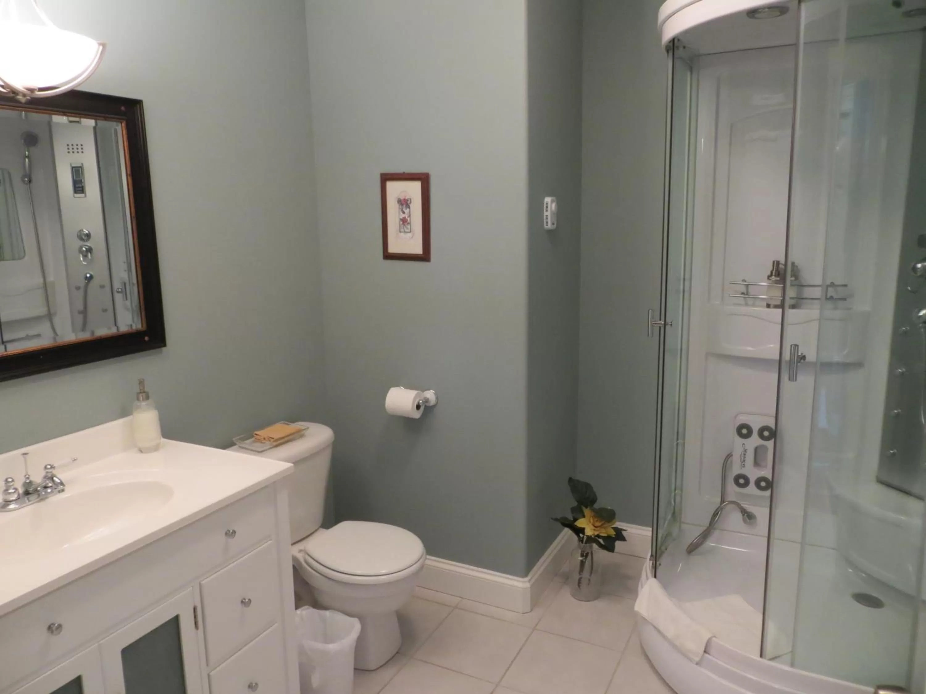 Shower in Lancaster Inn B&B