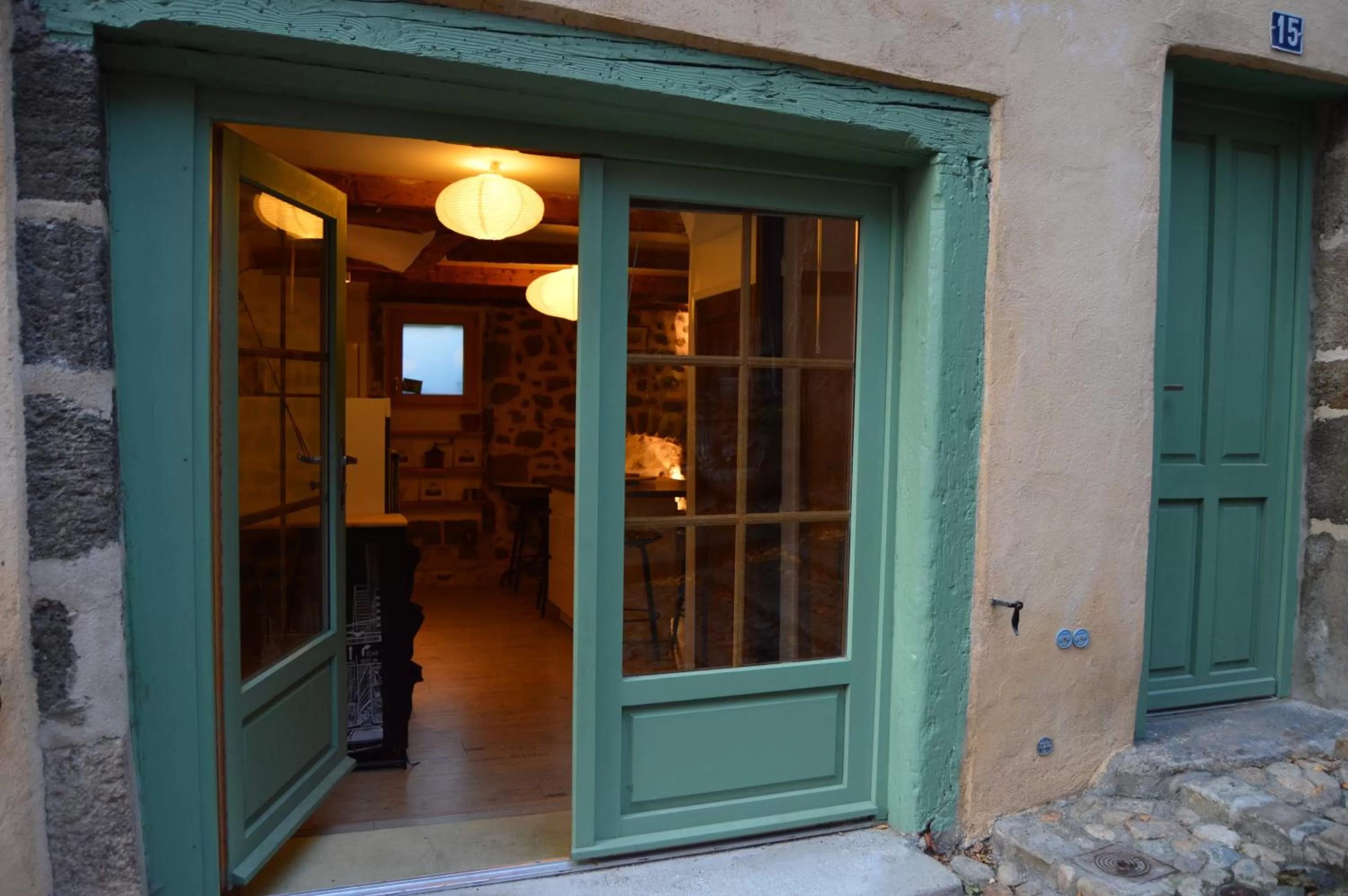 Facade/entrance in Le gîte du Bessat