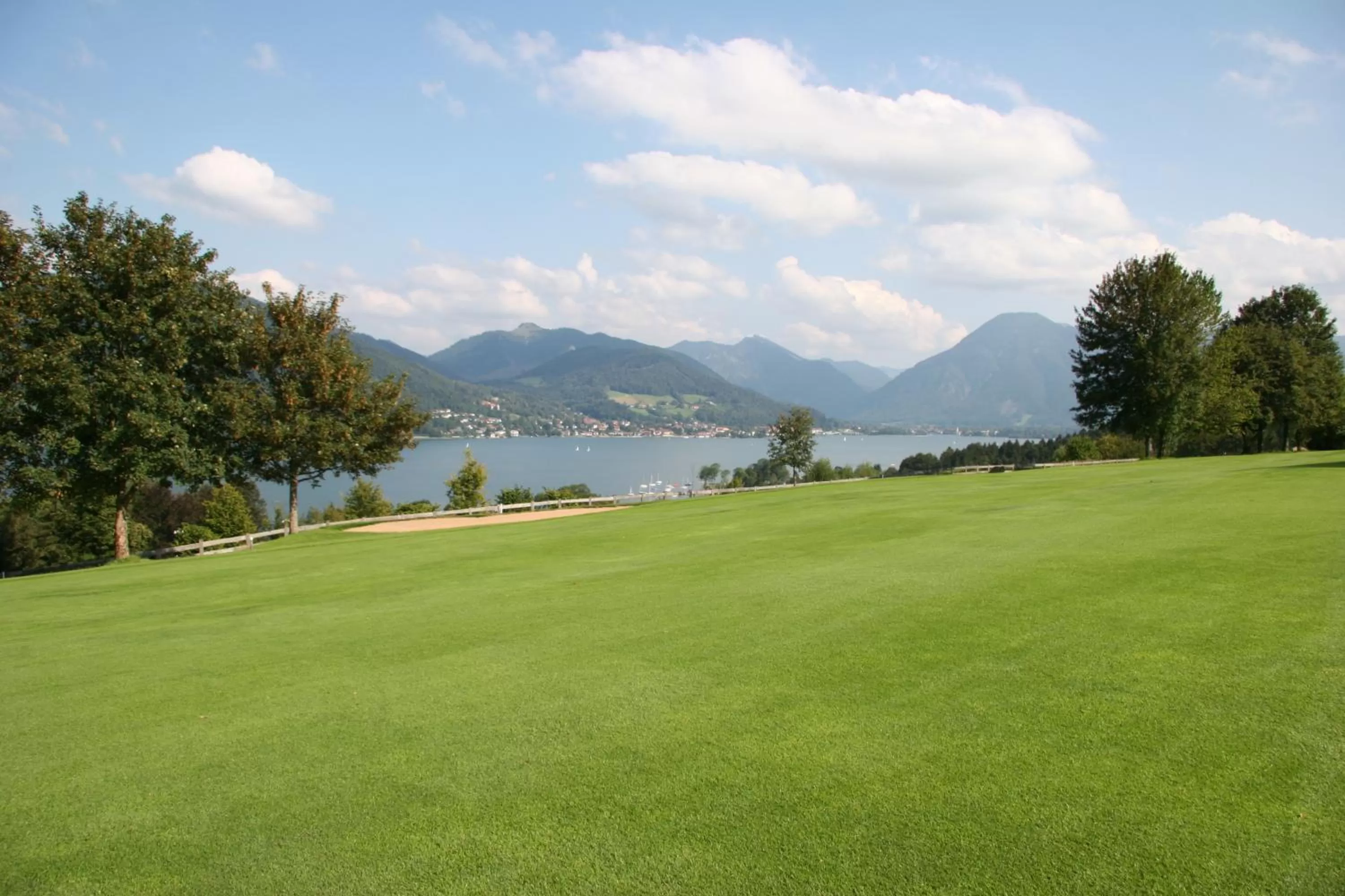 Golfcourse in Bio Design Boutique Landhaus St Georg