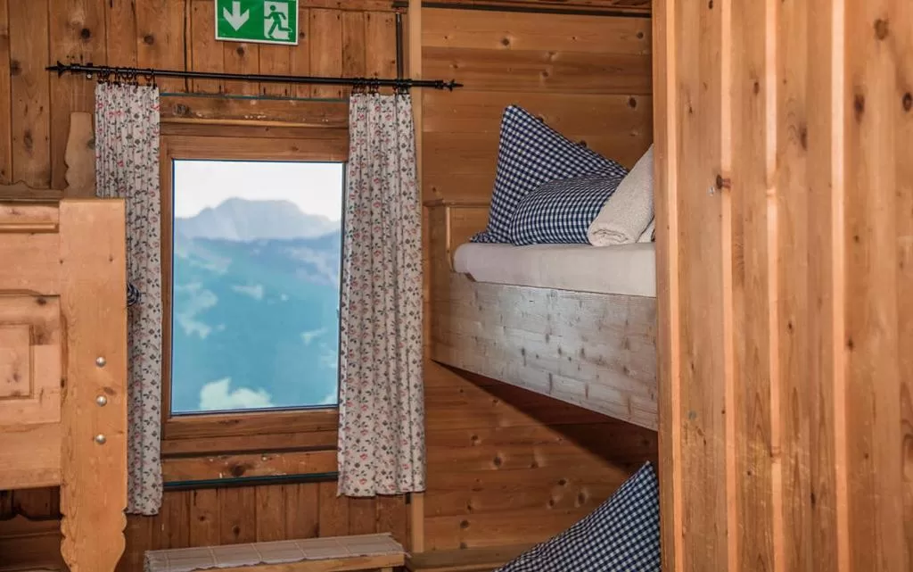 Hocheckhuette On Top of the Kitzbuehel Hahnenkamm Mountain