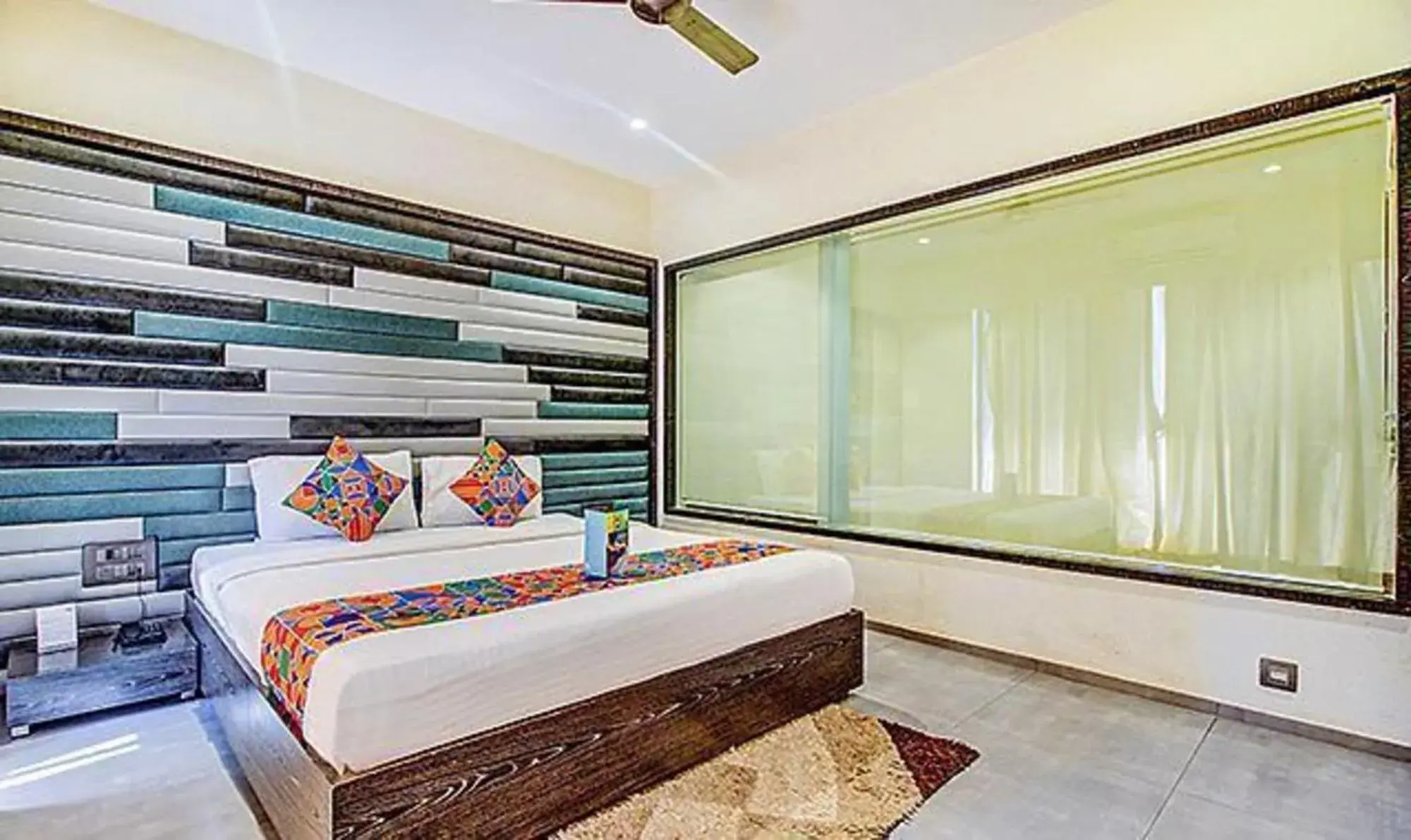 Bed in Treebo Trend Supreme Grand 500 Mtrs From Calangute Beach Bed in Treebo Trend Supreme Grand 500 Mtrs From Calangute Beach