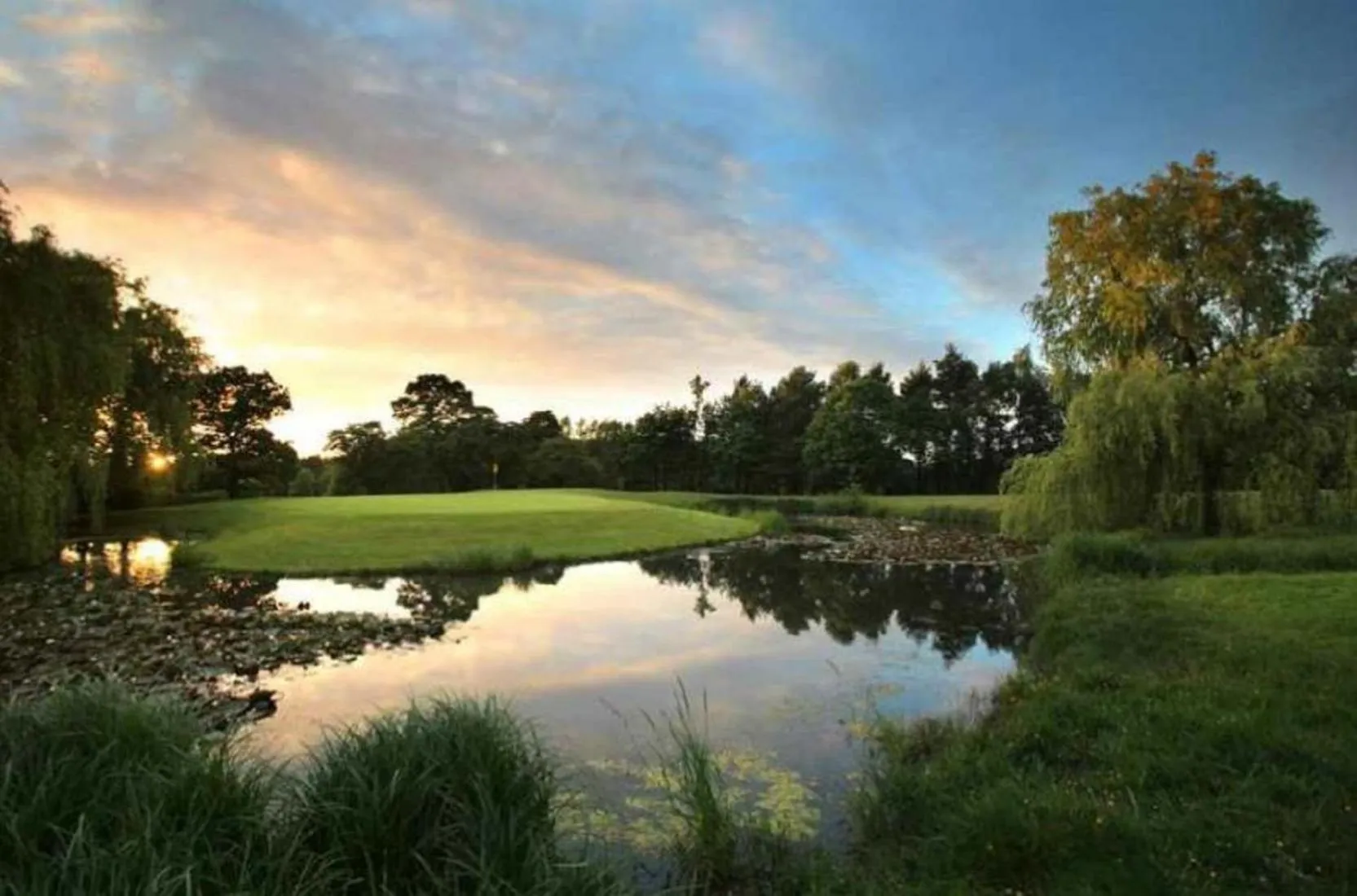 Golfcourse in Meon Valley Hotel, Spa & Golf