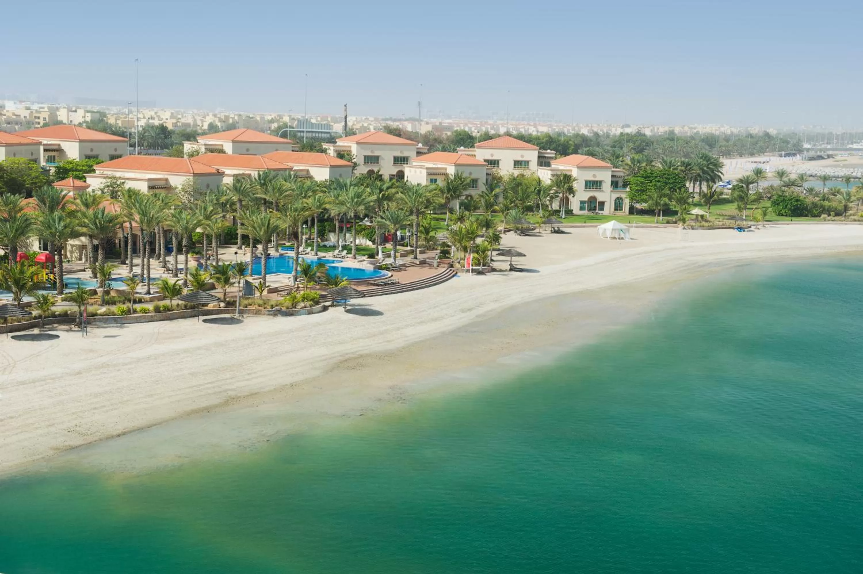 Beach in Al Raha Beach Resort & Spa