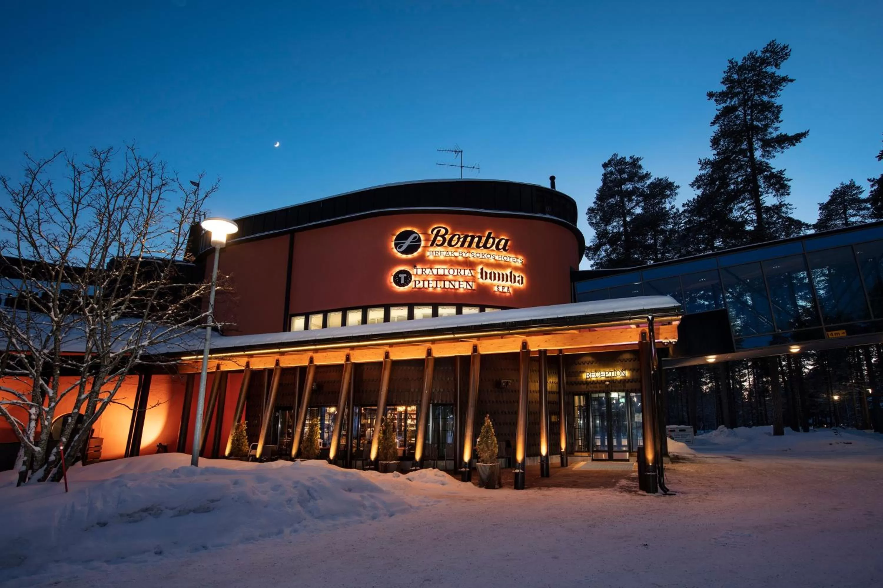 Property building in Break Sokos Hotel Bomba